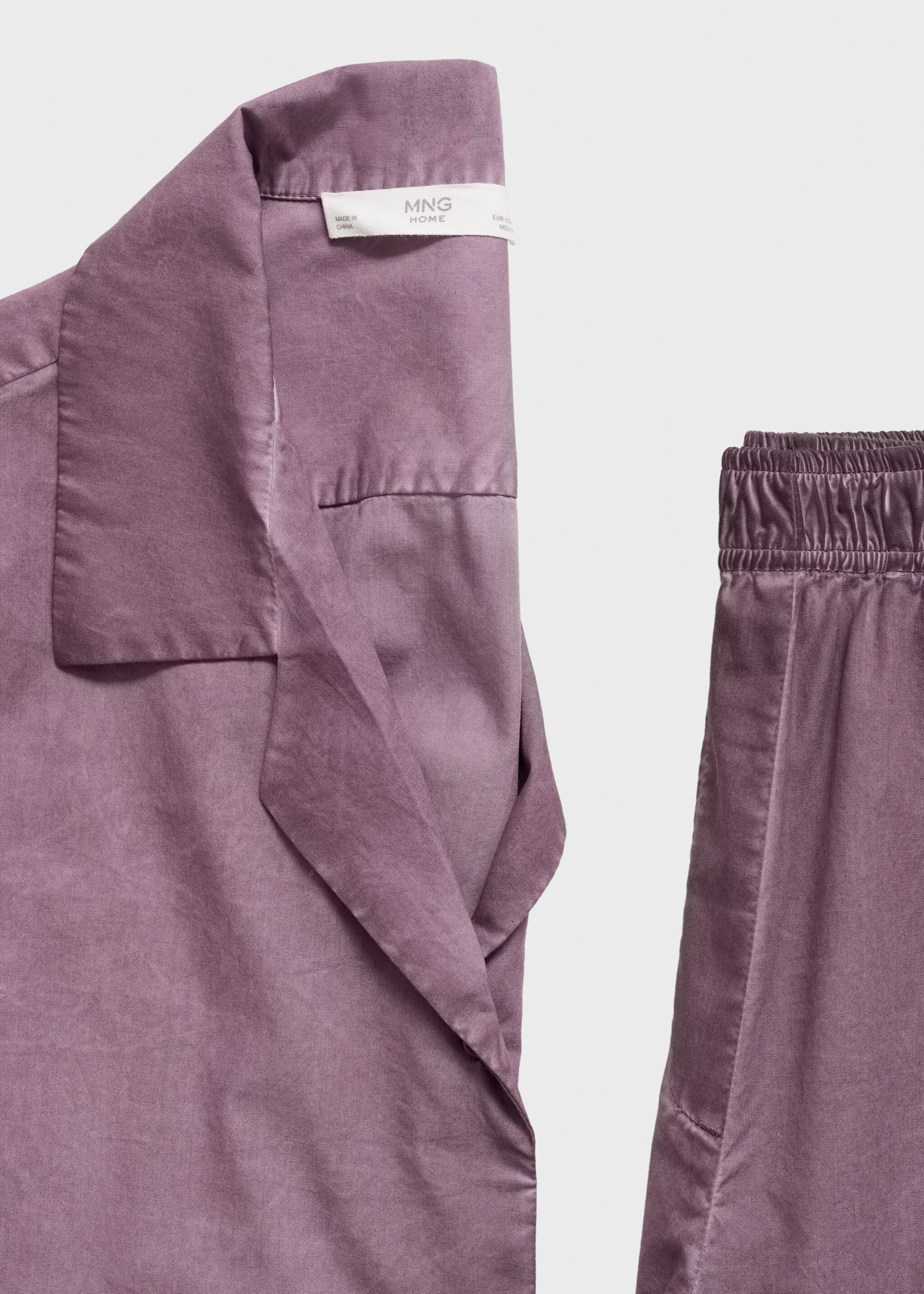 Pantalón largo algodón garment dyed - Detalle del artículo 0