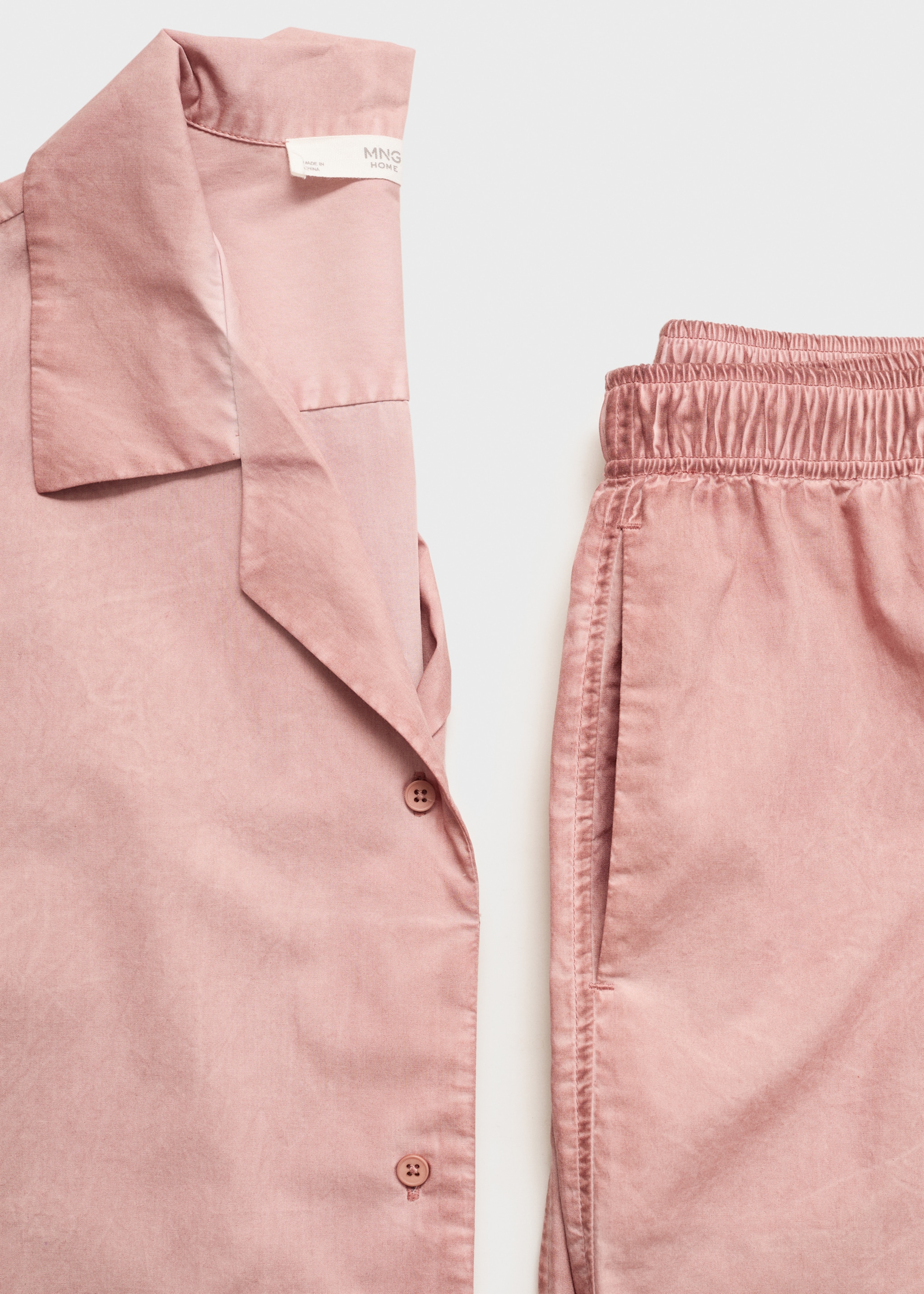 Pantalón largo algodón garment dyed - Detalle del artículo 0