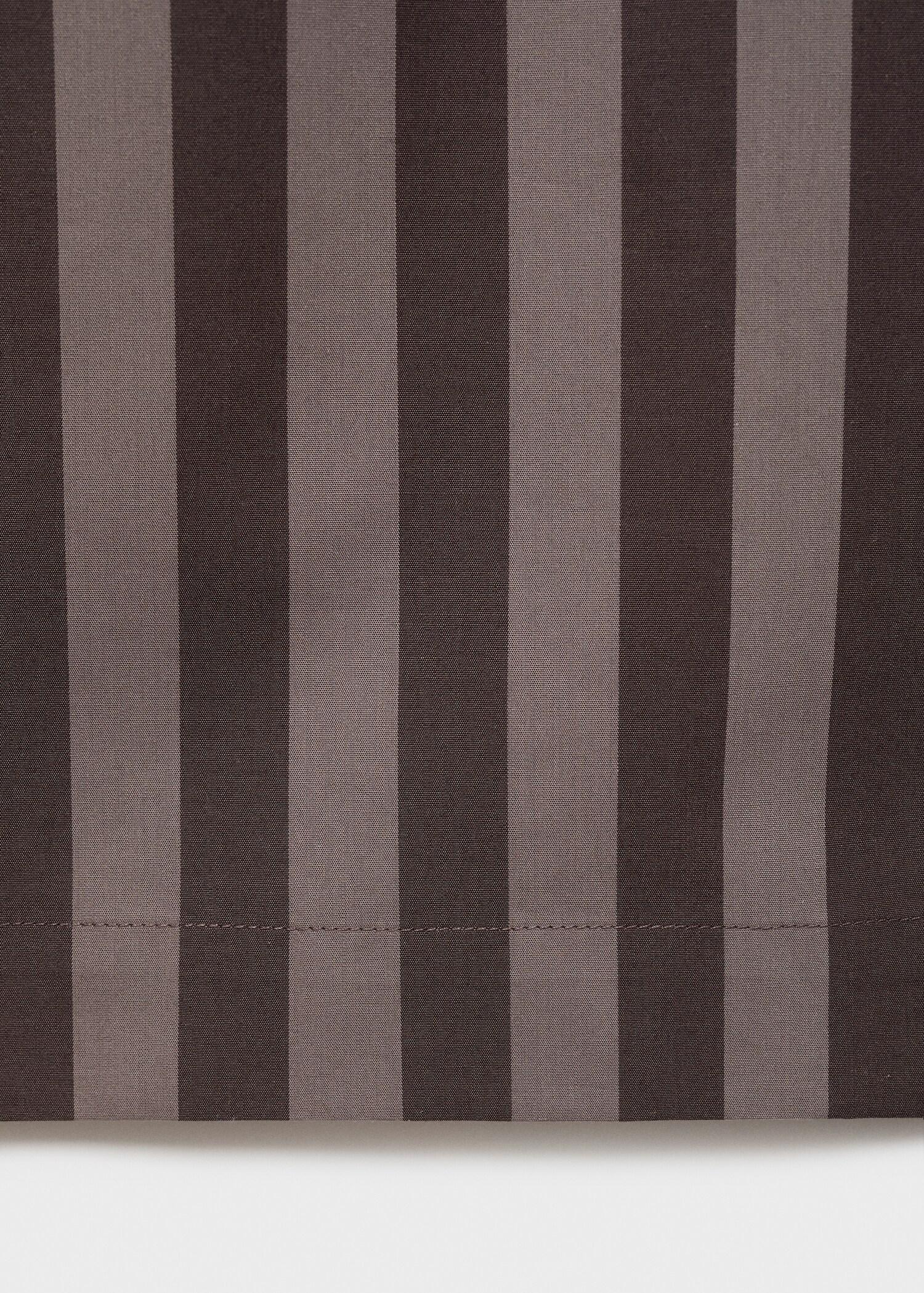 Woven striped pyjama trousers - Details of the article 0