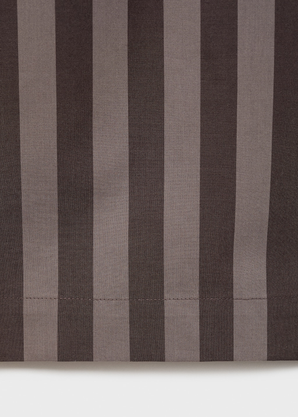 Woven striped pajama pants