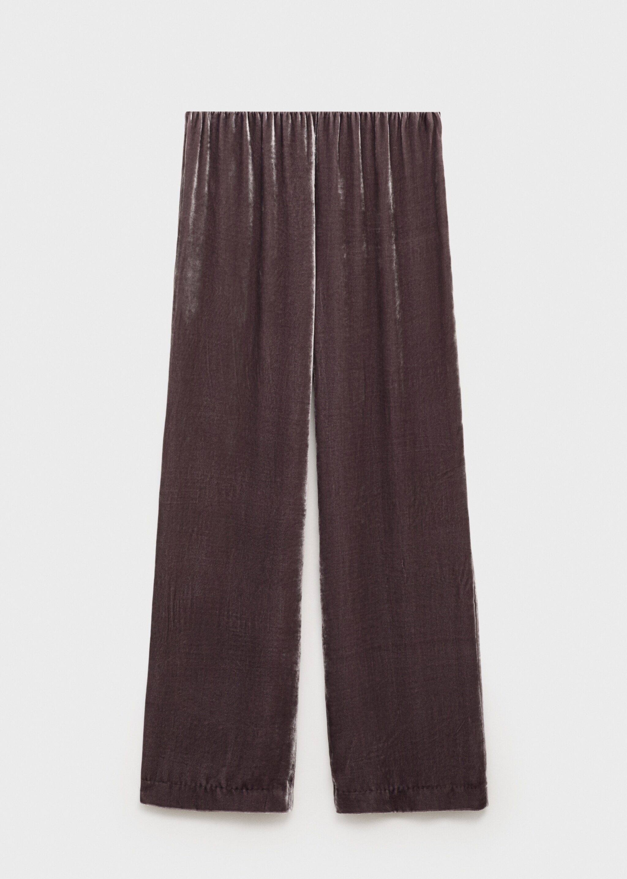 Pantalon velours soie - Article sans modèle