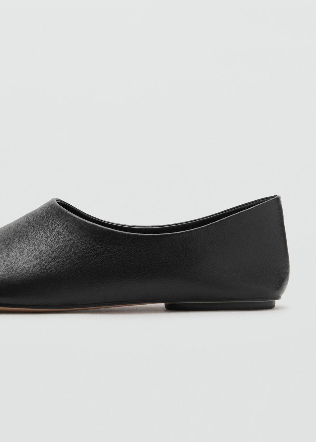 Leather flat shoes - image 4