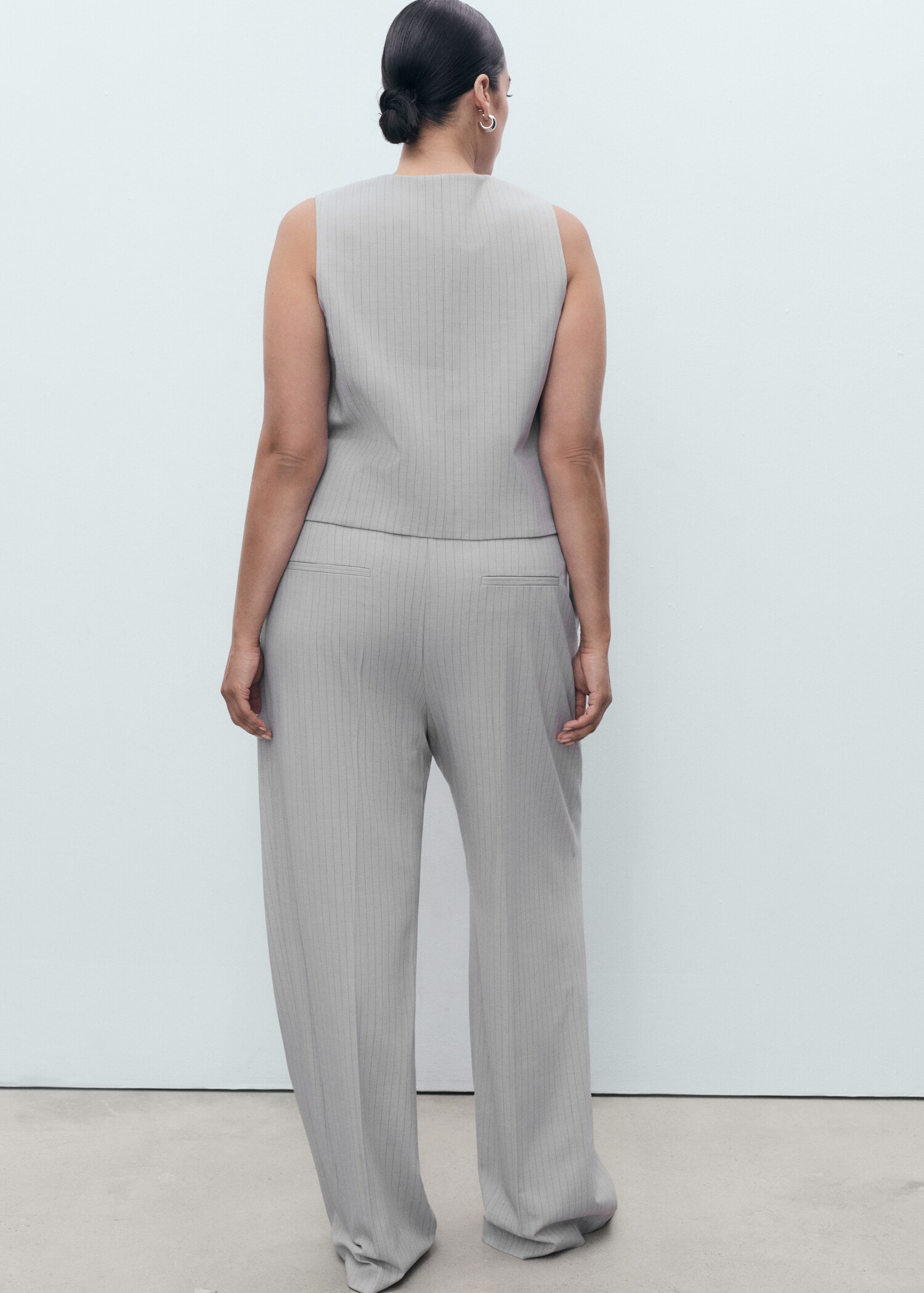 Pantaloni da completo gessati - Dettaglio dell'articolo 4