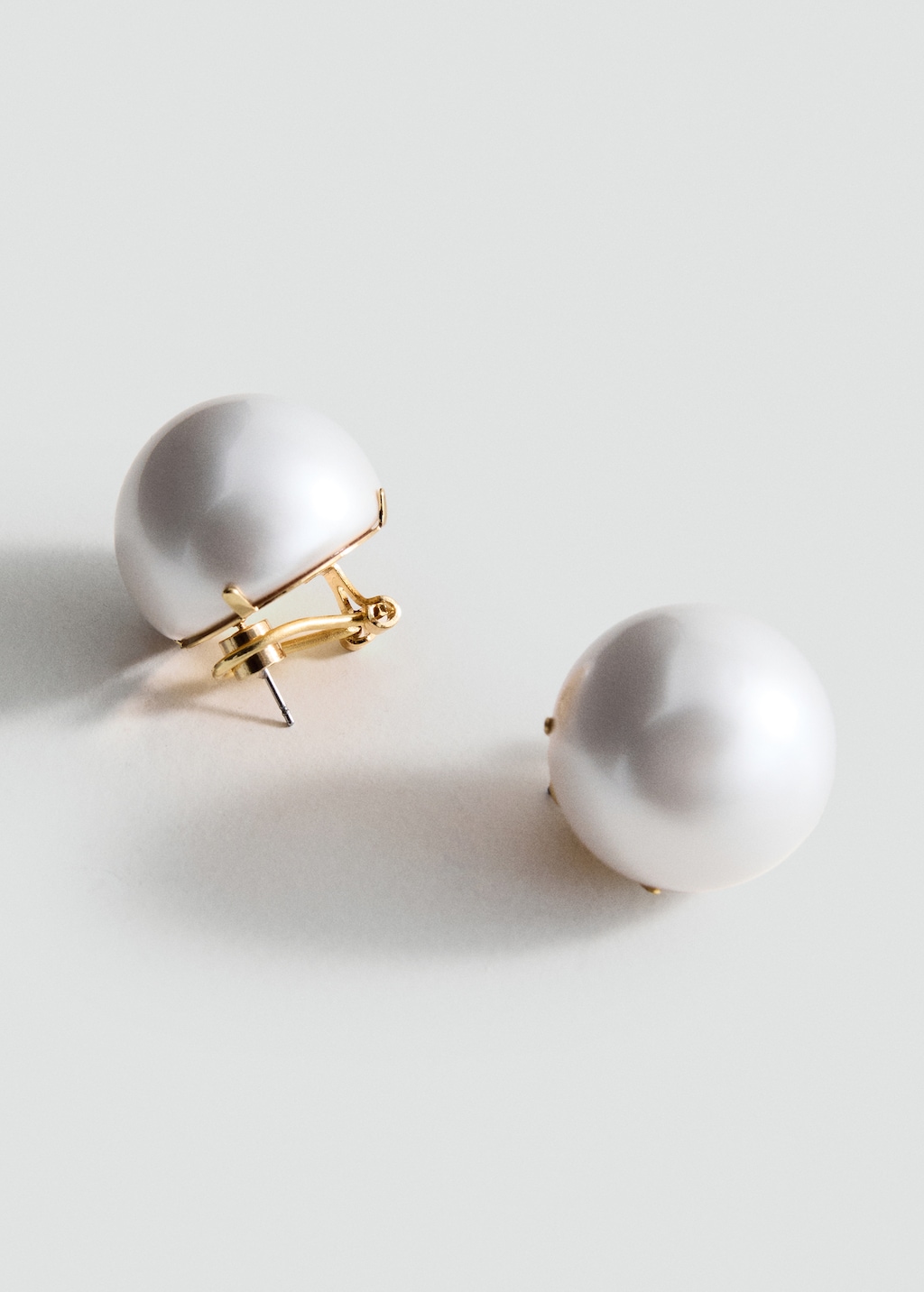 Boucles D’oreilles Clips Perle Blanche - Sans Perçage - Idéal Cadeau Femme - Élégant Et Léger - Paire - 3