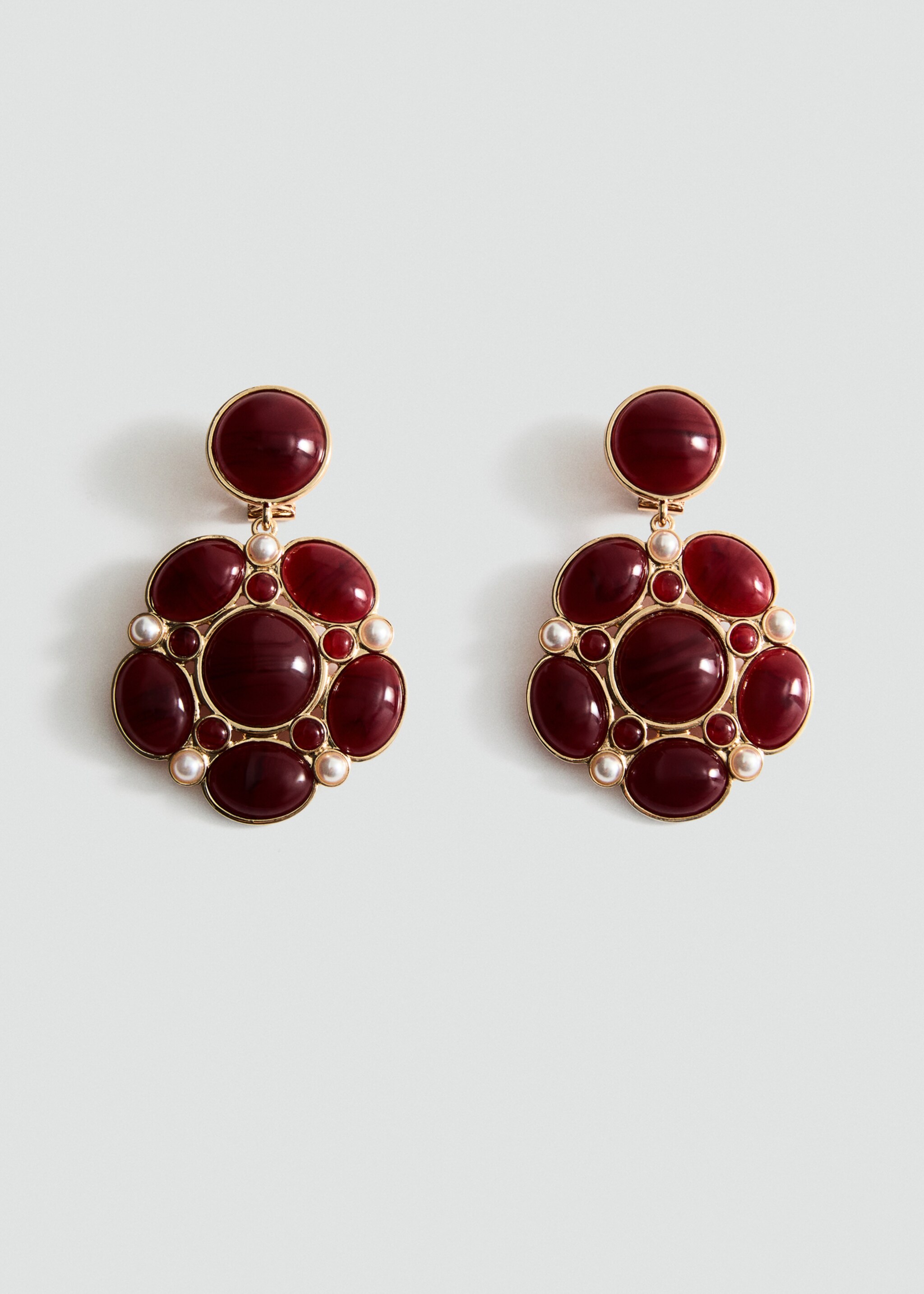 Pendientes apliques resina - Artículo sin modelo