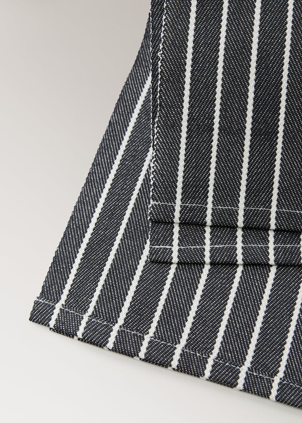 Cotton striped placemats