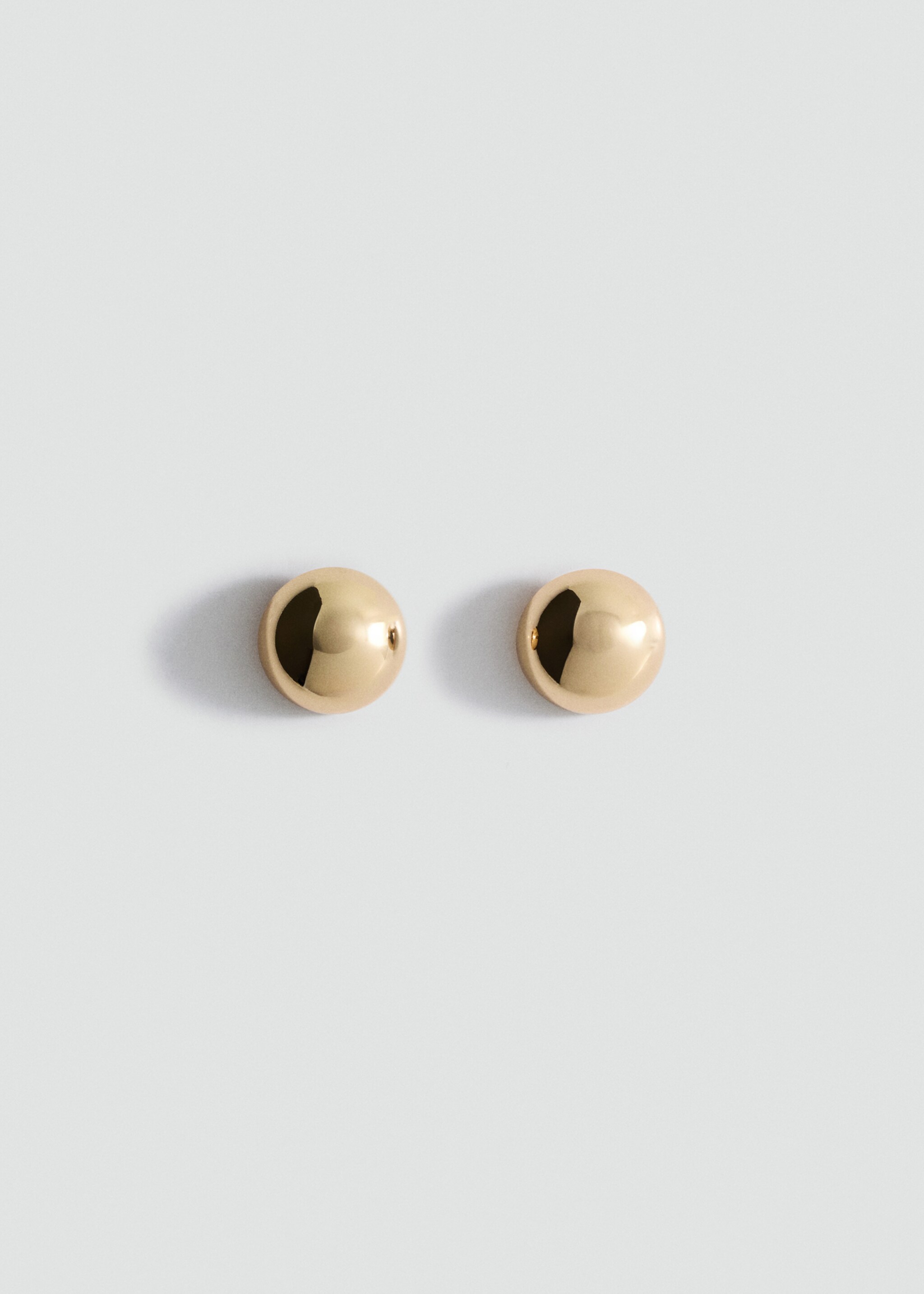 Pendientes redondos volumen - Artículo sin modelo