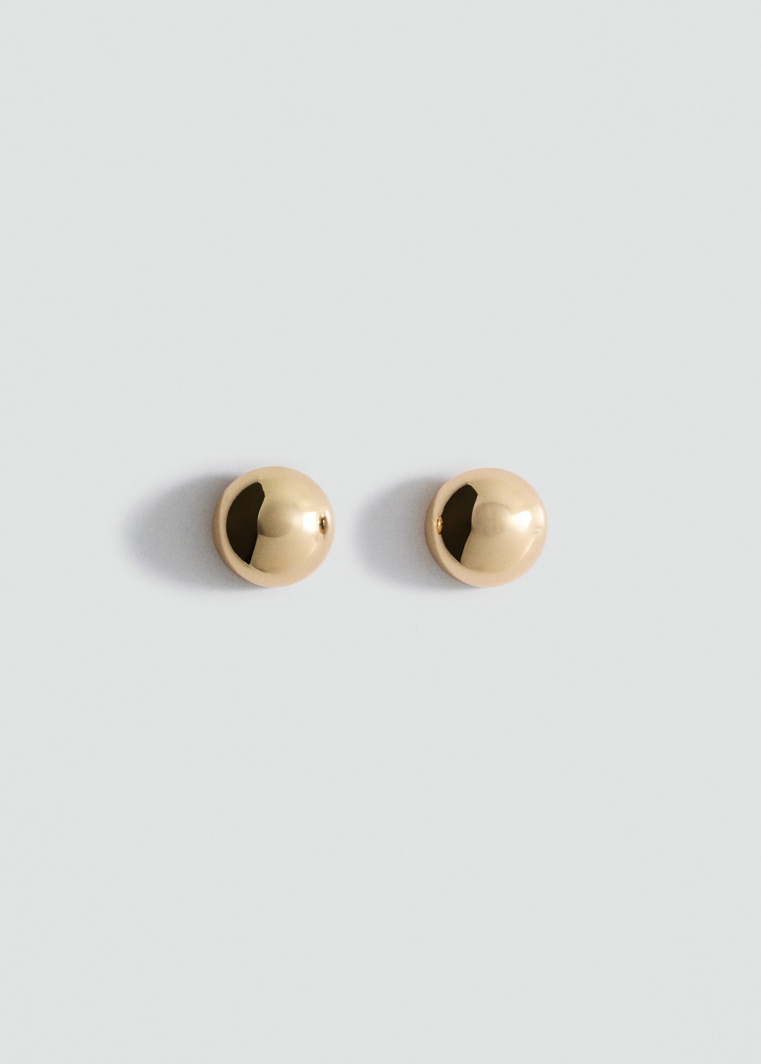 Pendientes redondos volumen - Artículo sin modelo