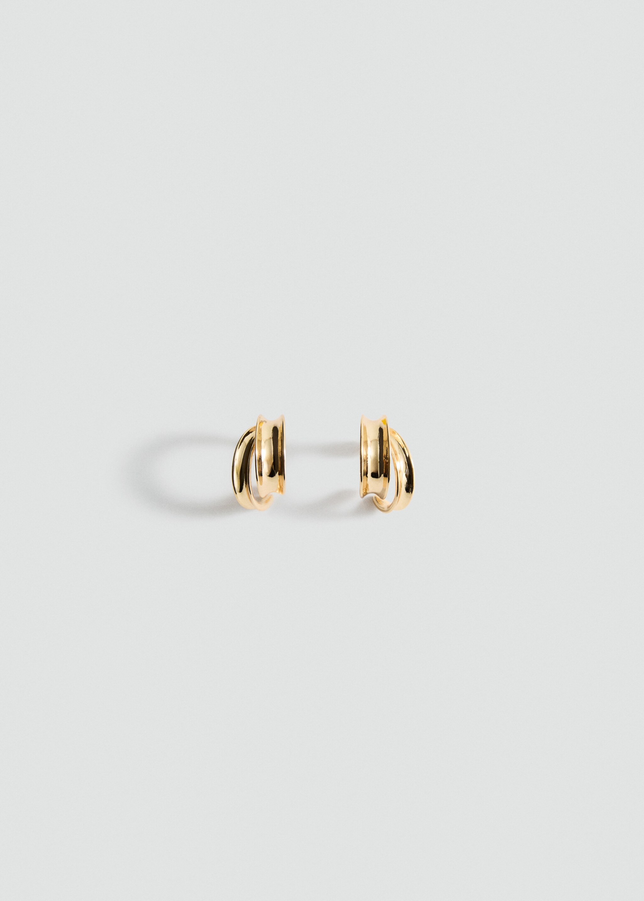 Pendientes aros entrelazados - Artículo sin modelo