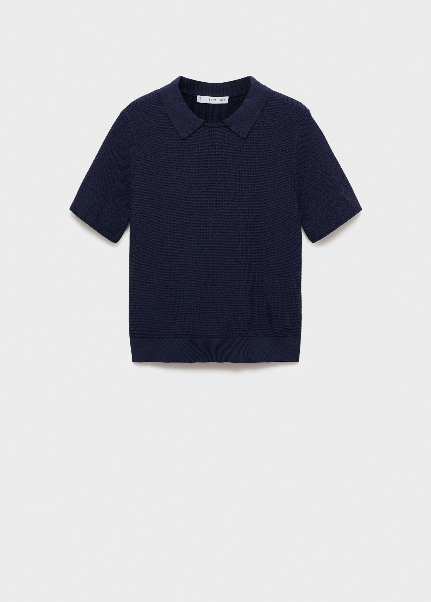Shirt collar sweater - Article without model