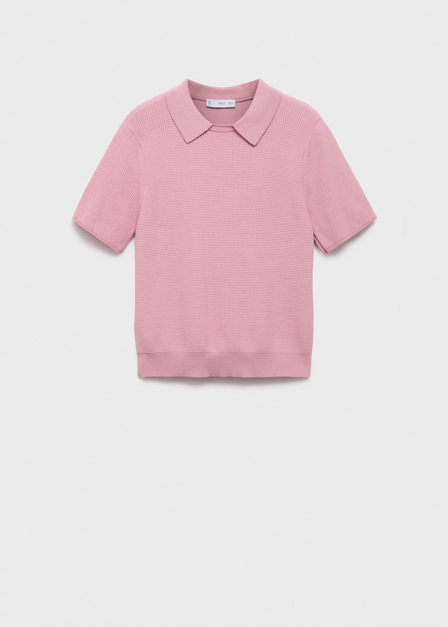Shirt collar sweater - Article without model
