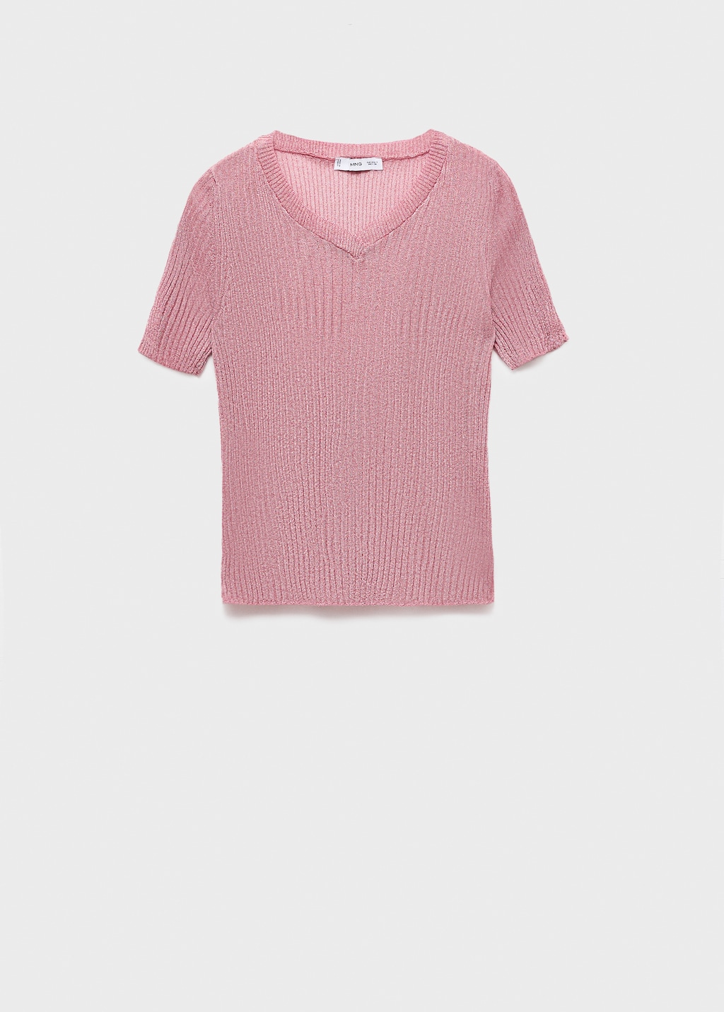 Mango Semi-transparent lurex sweater