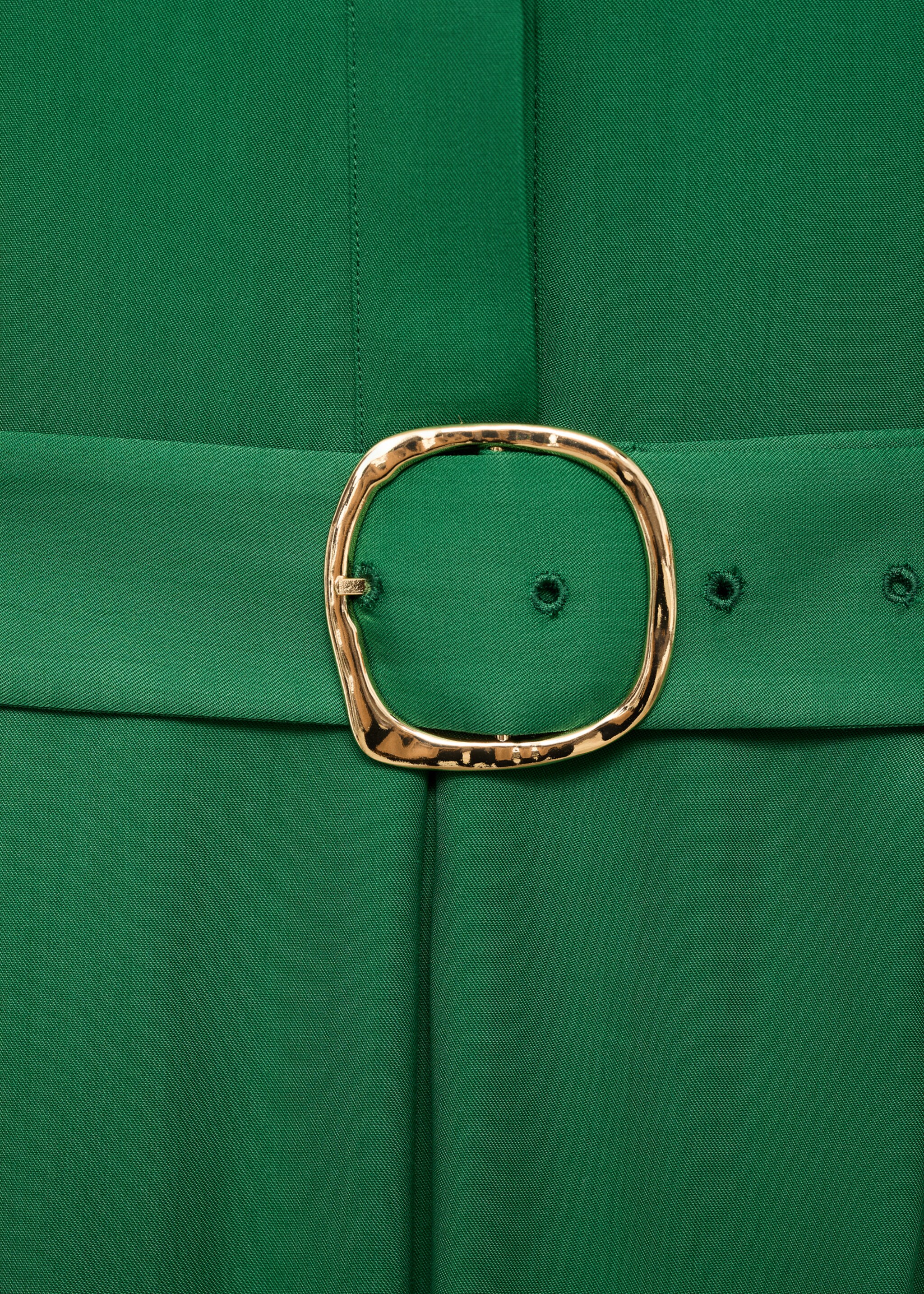 Robe chemise Lyocell - Détail de l'article 8, Vert. Ref: 17014147-00.