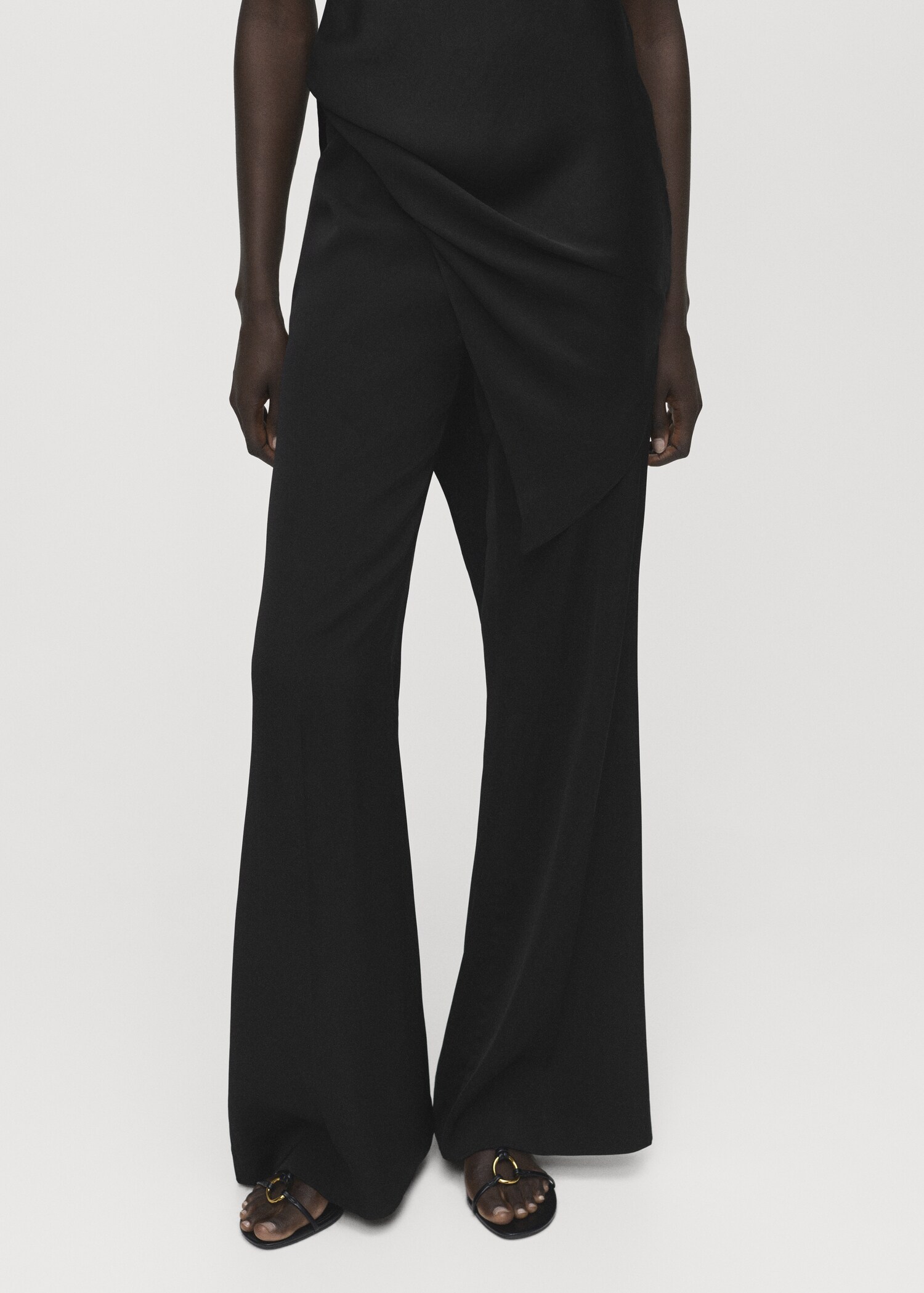 Pantalon flare - Plan moyen