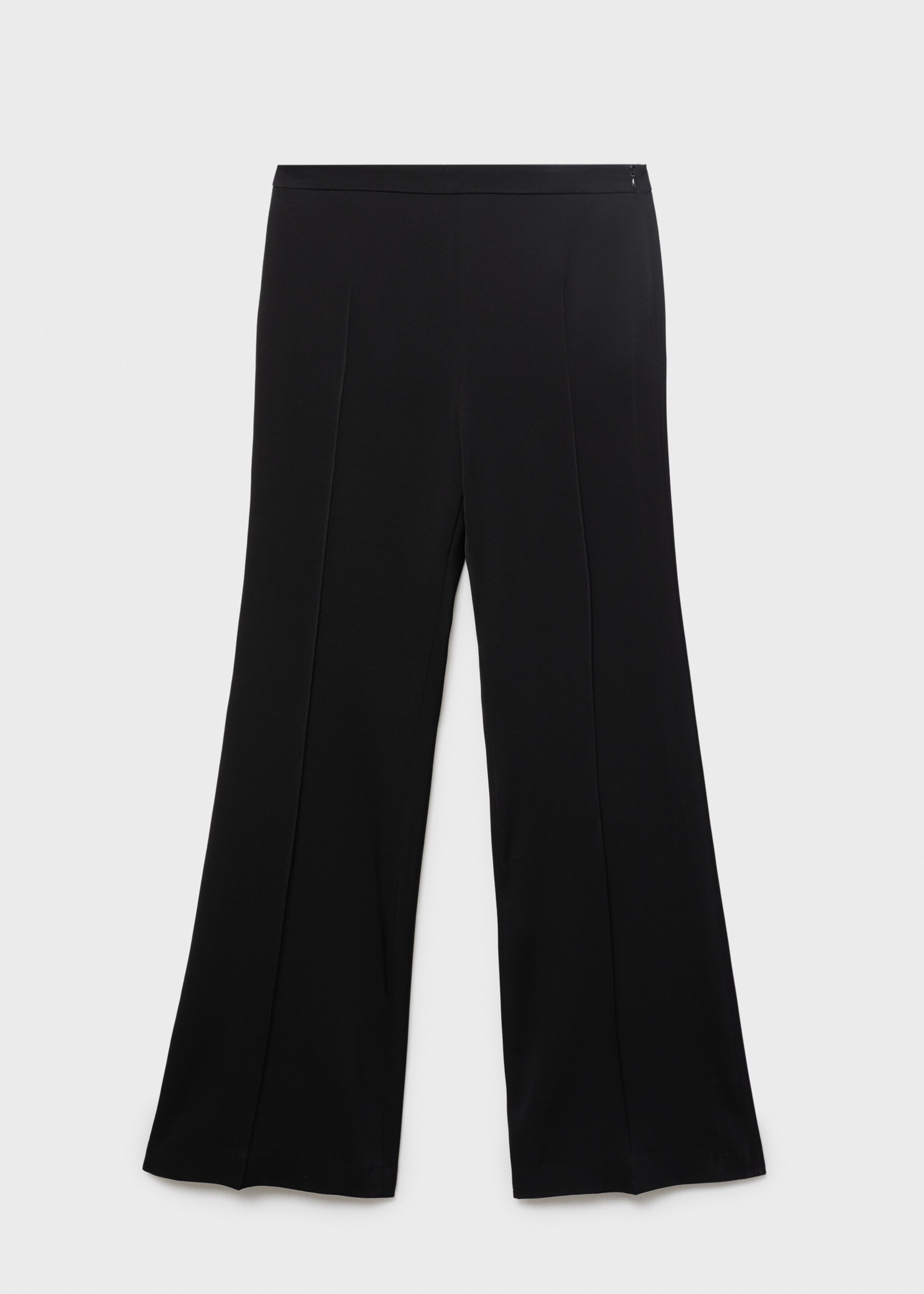 Long flared trousers - Article without model, Black. Ref: 17014149-00.