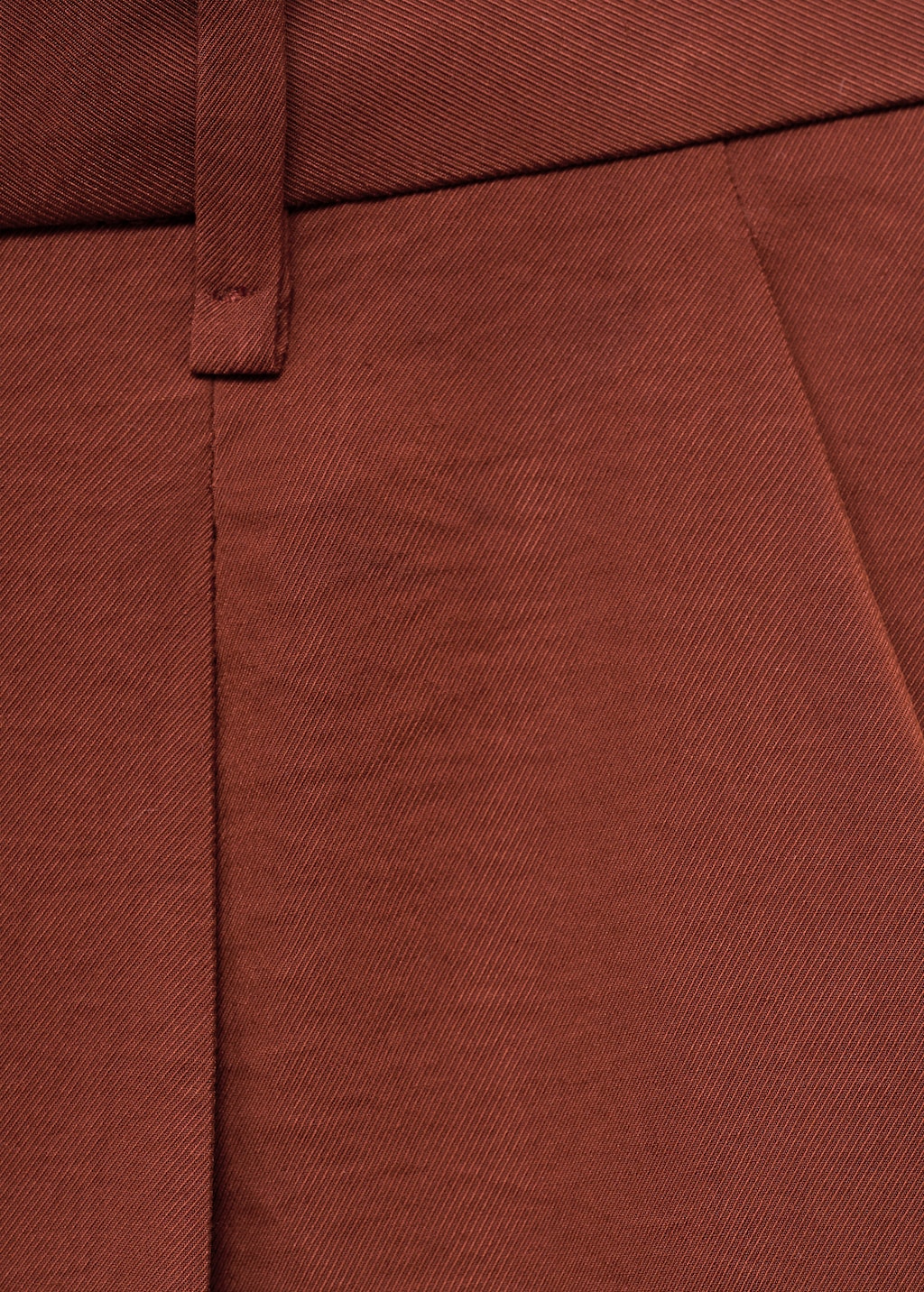 Modal straight-fit pants