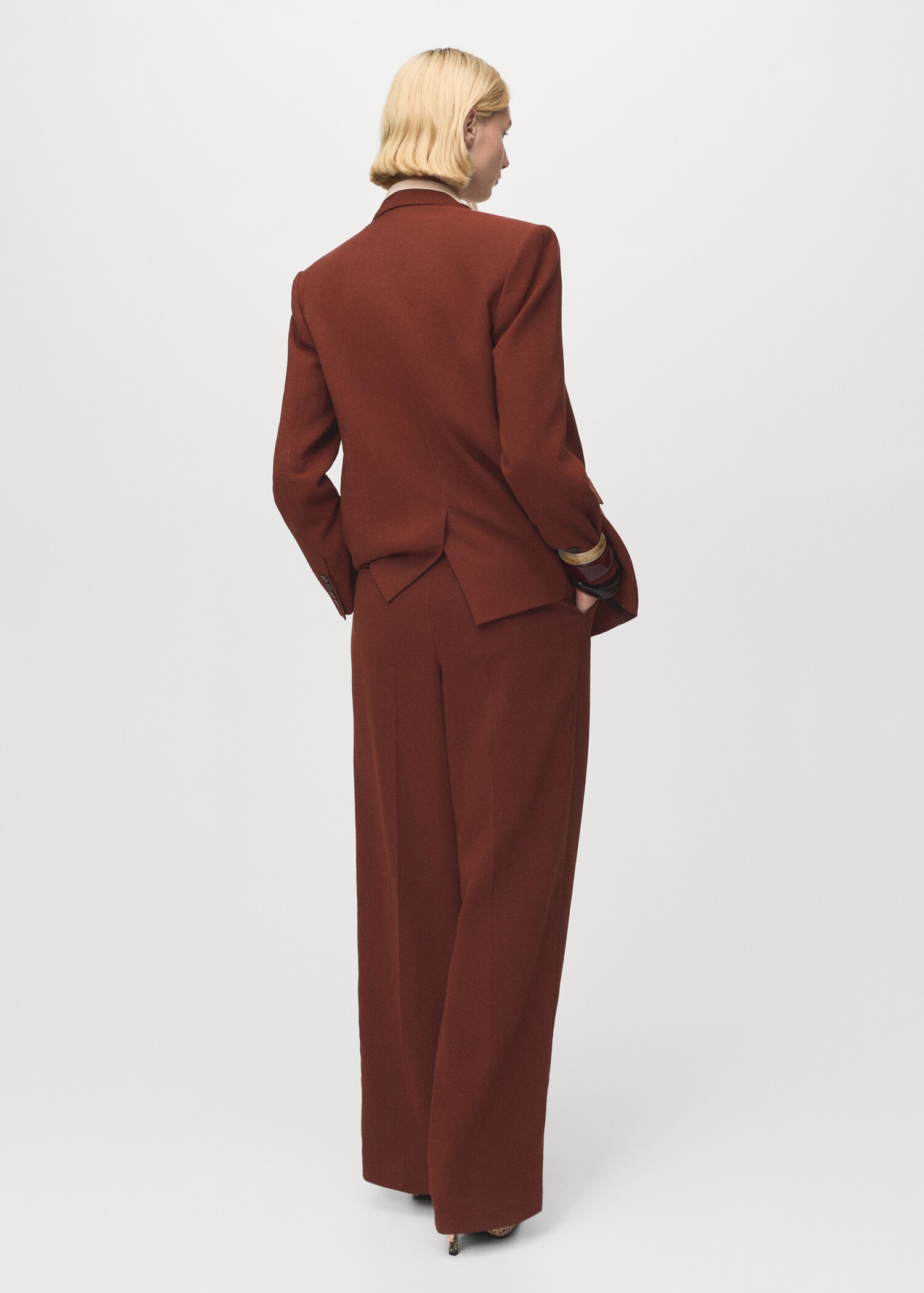 Modal straight-fit pants - Women | MANGO USA