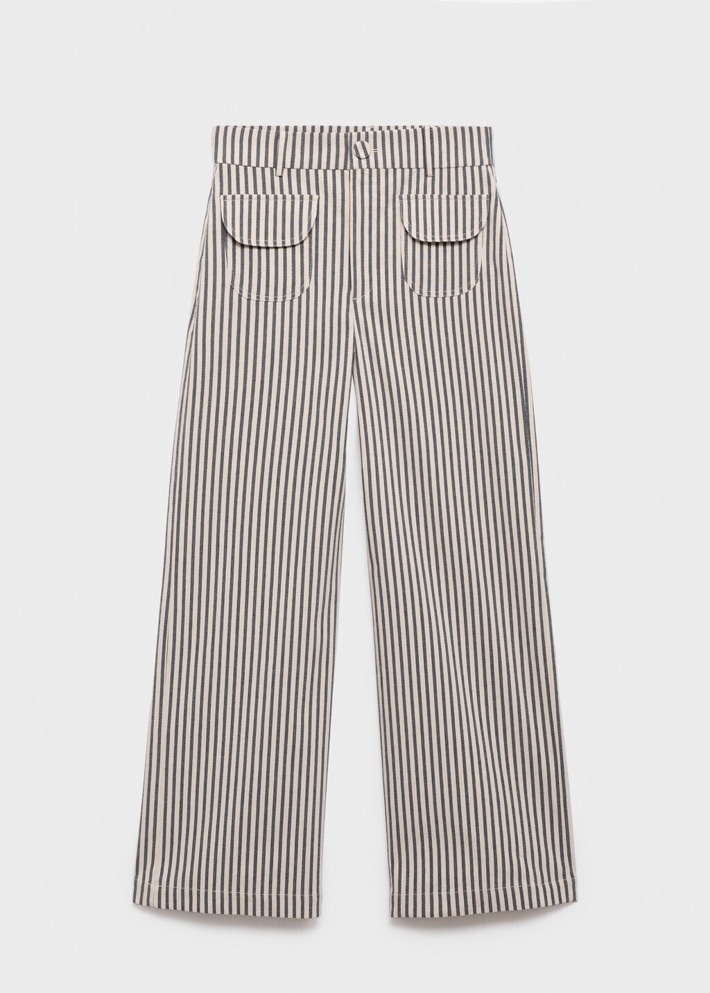 Striped pants with pockets - image 5