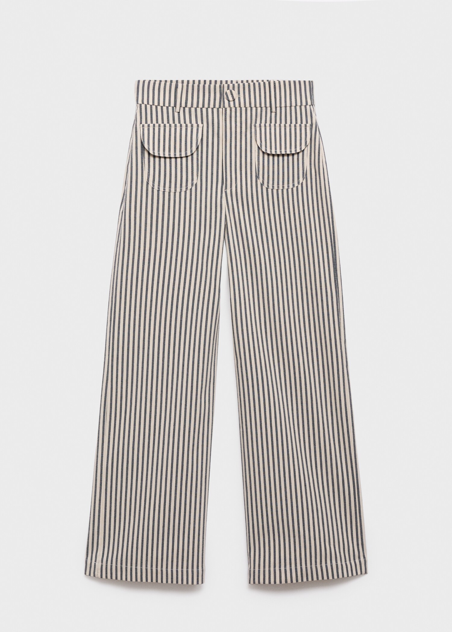 Striped trousers with pockets - Article without model