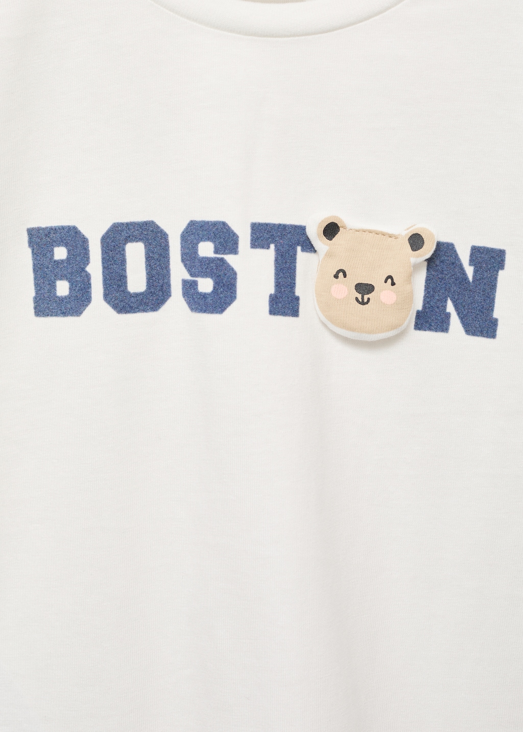 Children's embroidered cotton t-shirt