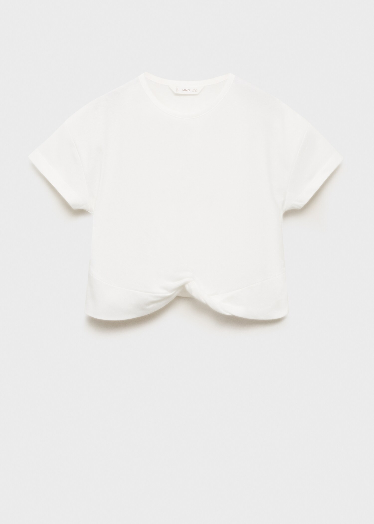 Knot cotton t-shirt - Article without model
