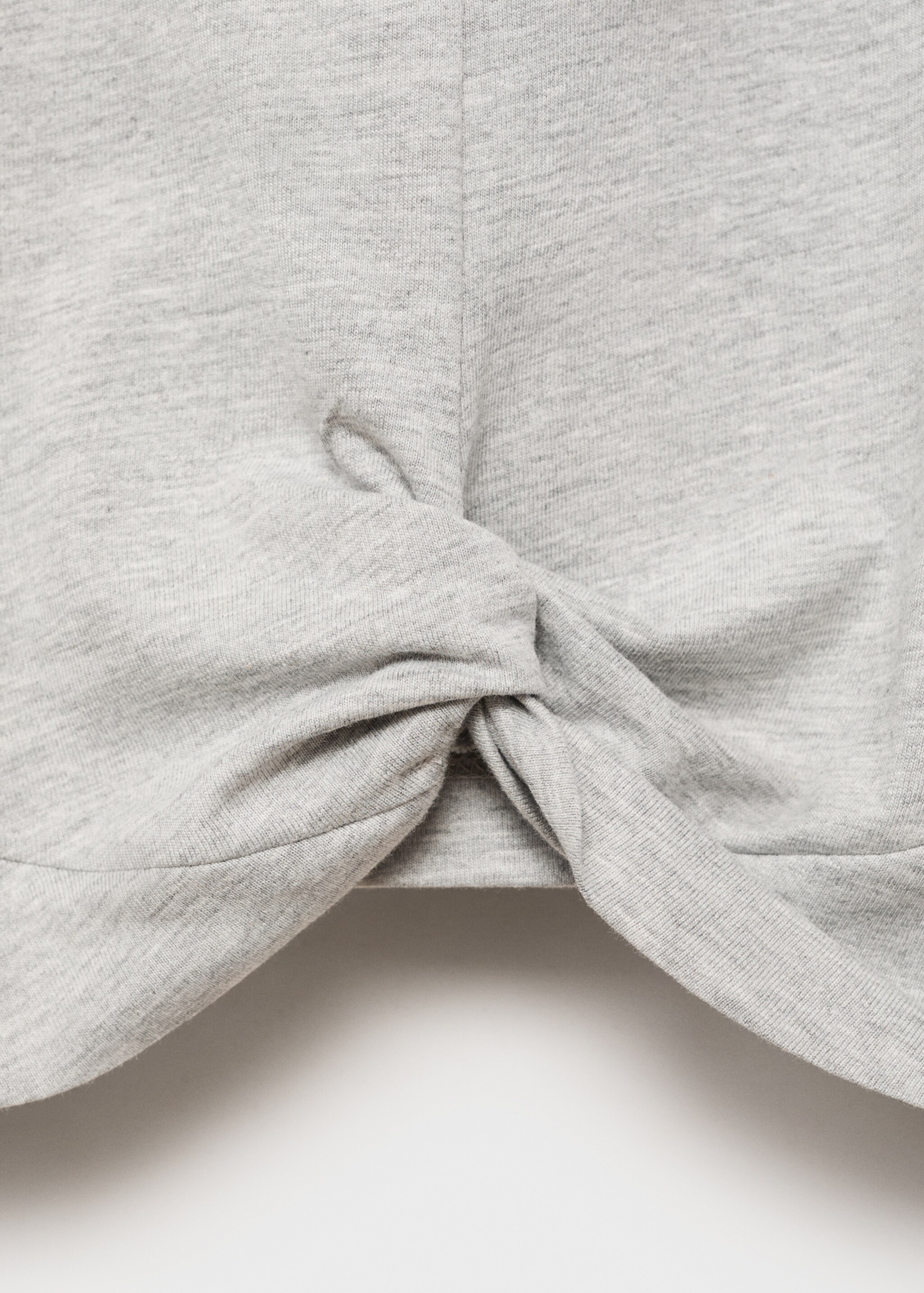 Knot cotton t-shirt - Details of the article 0