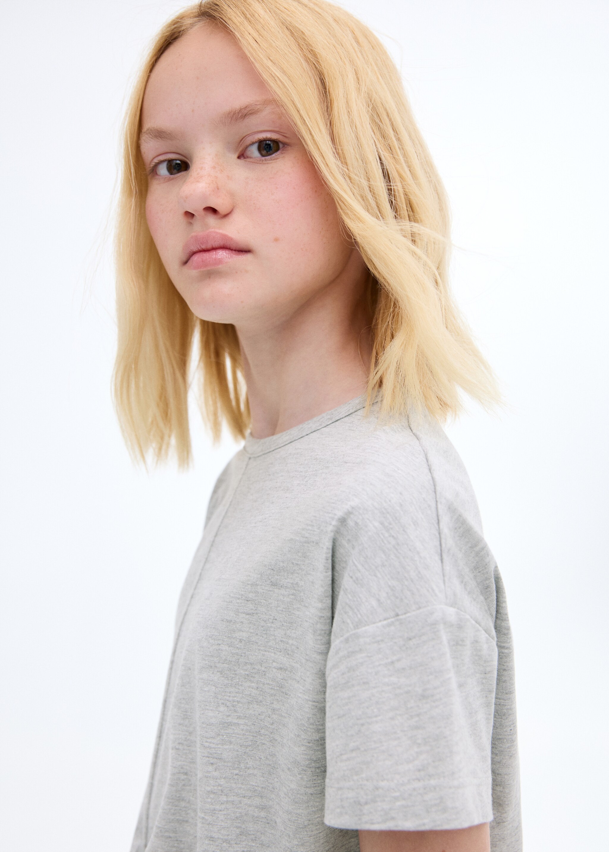 Knot cotton t-shirt - Details of the article 1