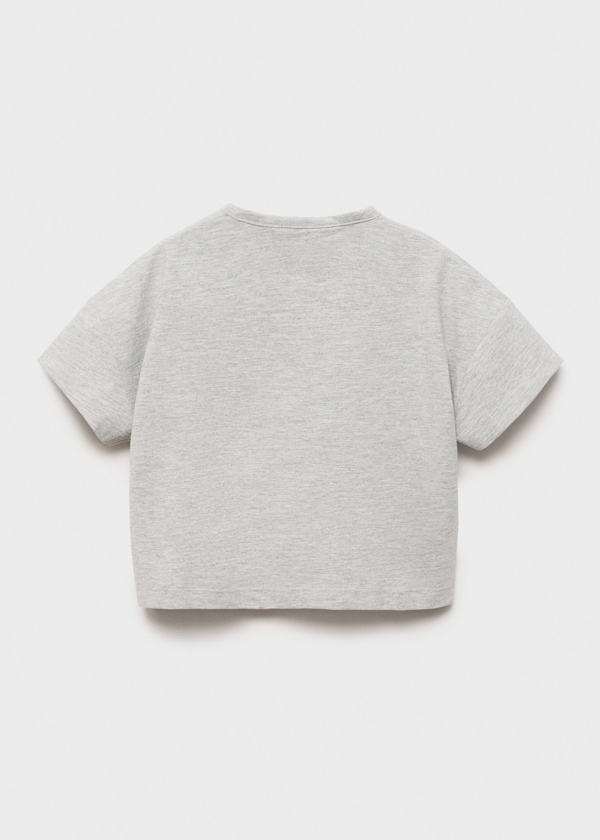 Knot cotton t-shirt - Reverse of the article