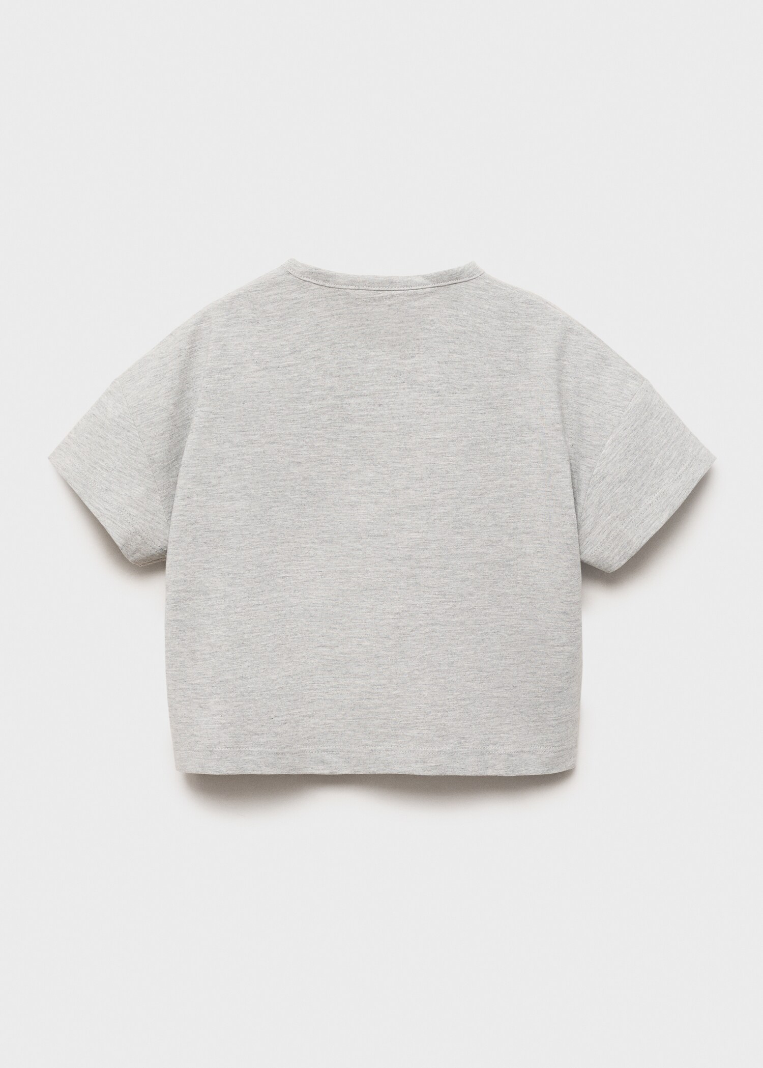 Knot cotton t-shirt - Reverse of the article