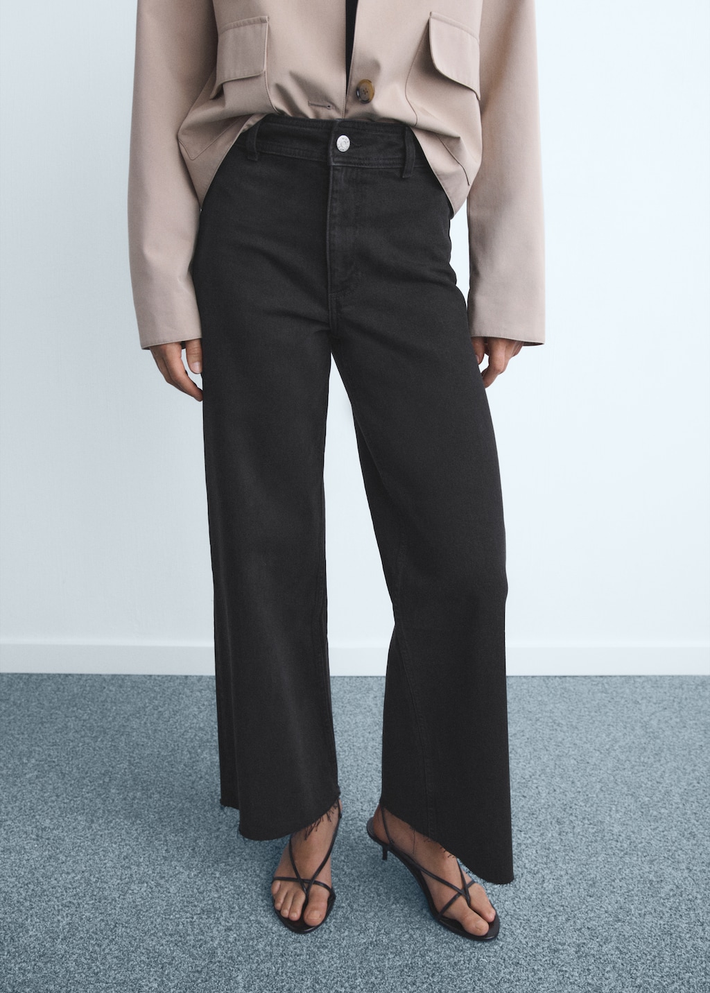 Catherin culotte high-rise jeans