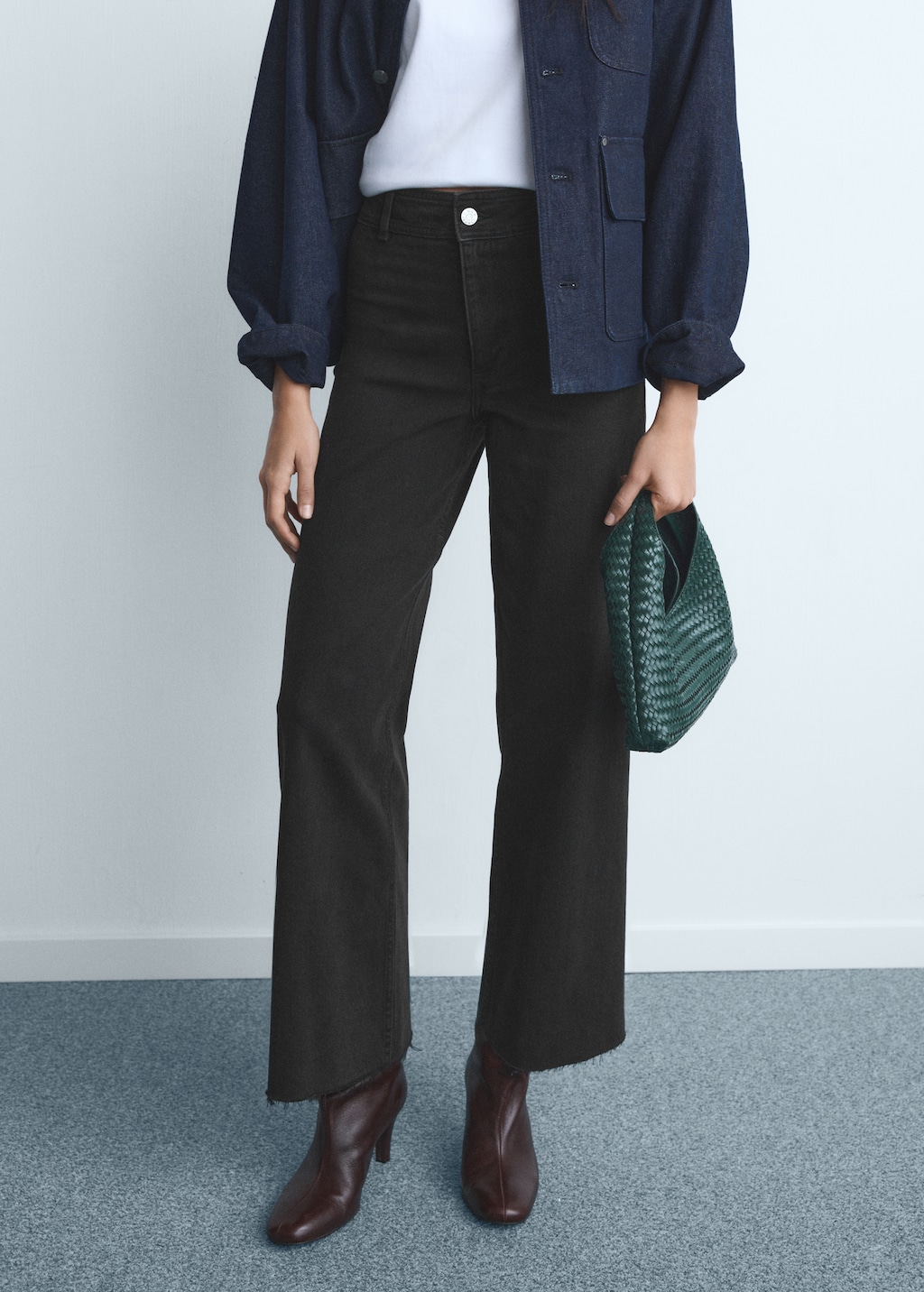 Catherin culotte high-rise jeans