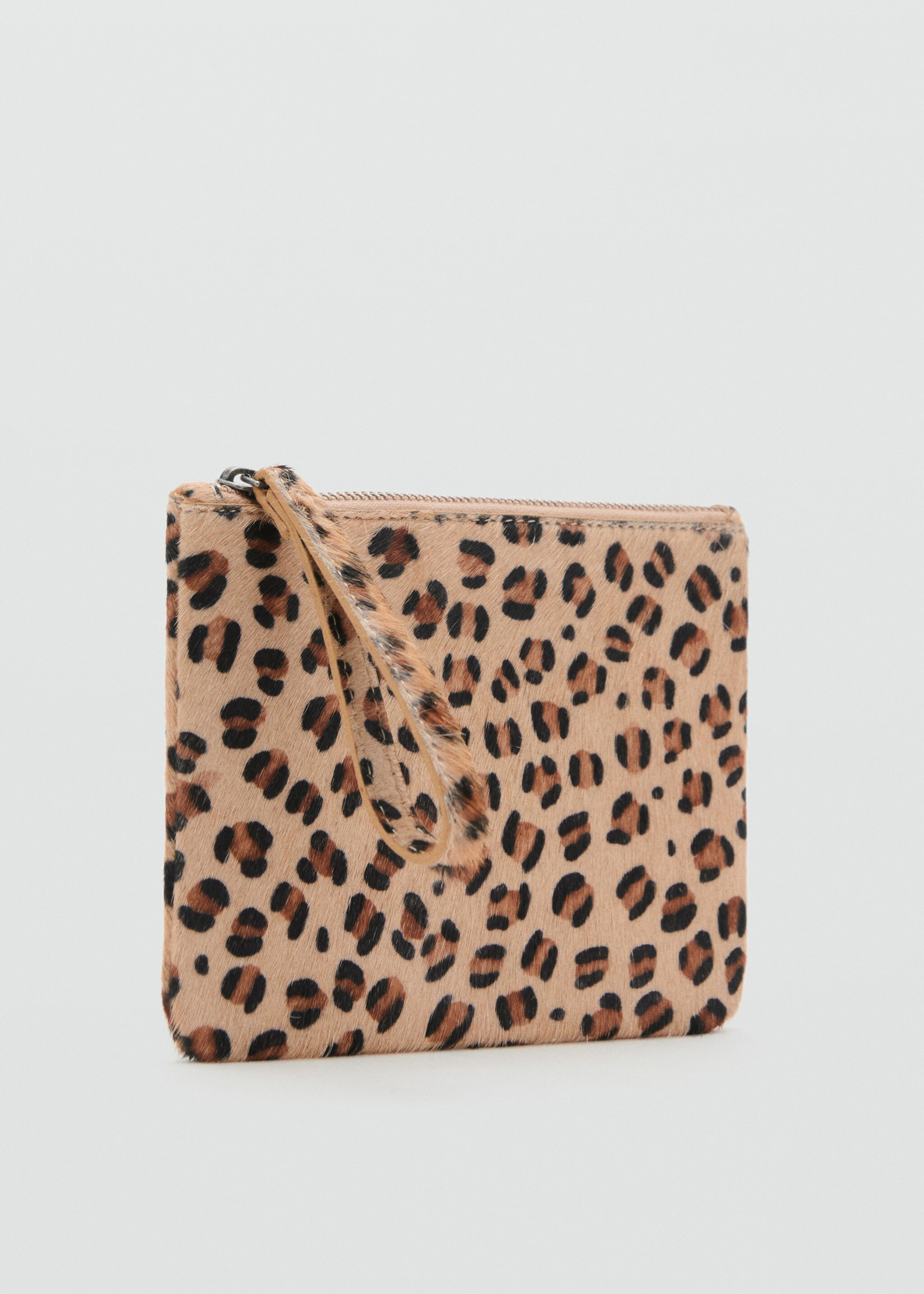 Monedero piel leopardo - Plano medio