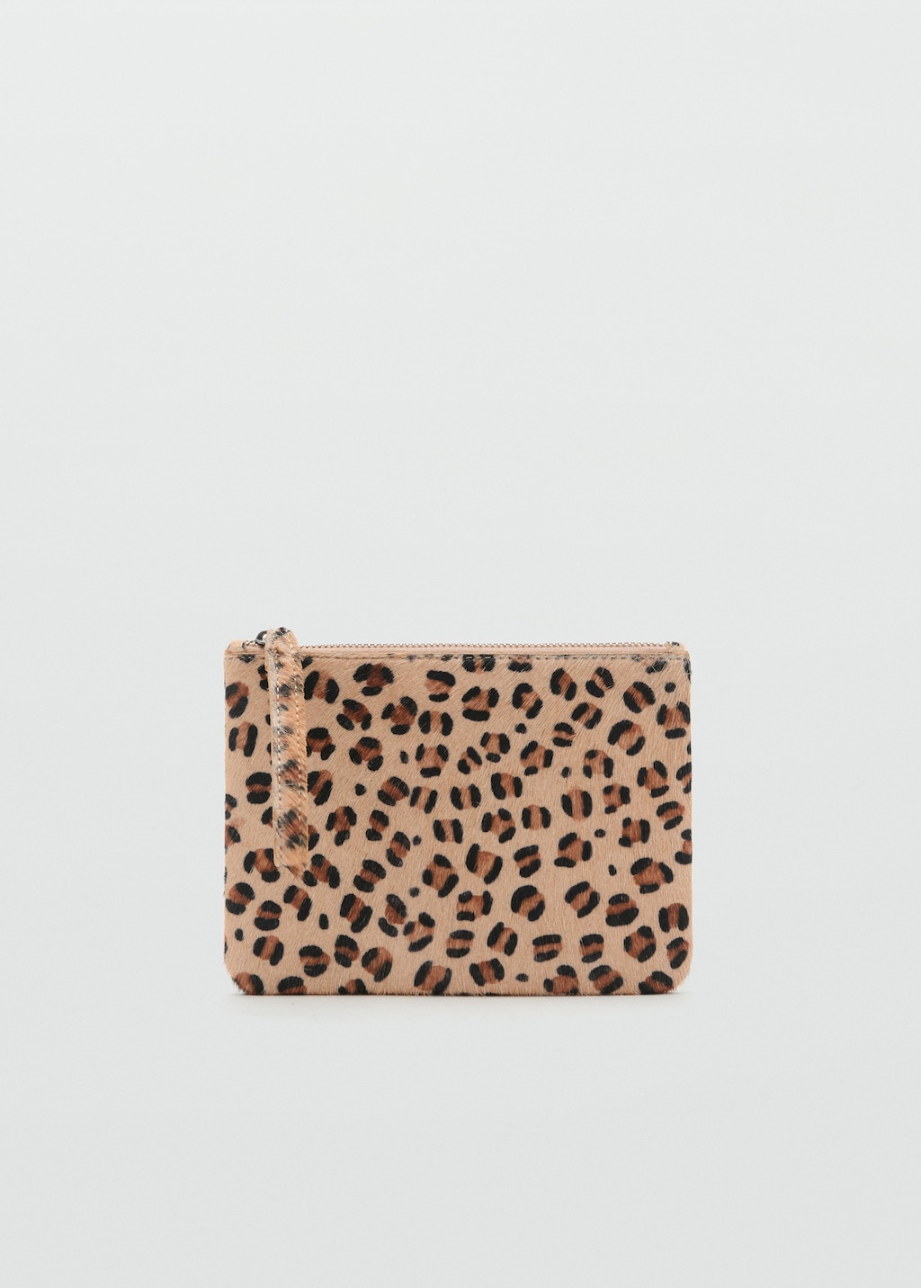 Leopard-print purse