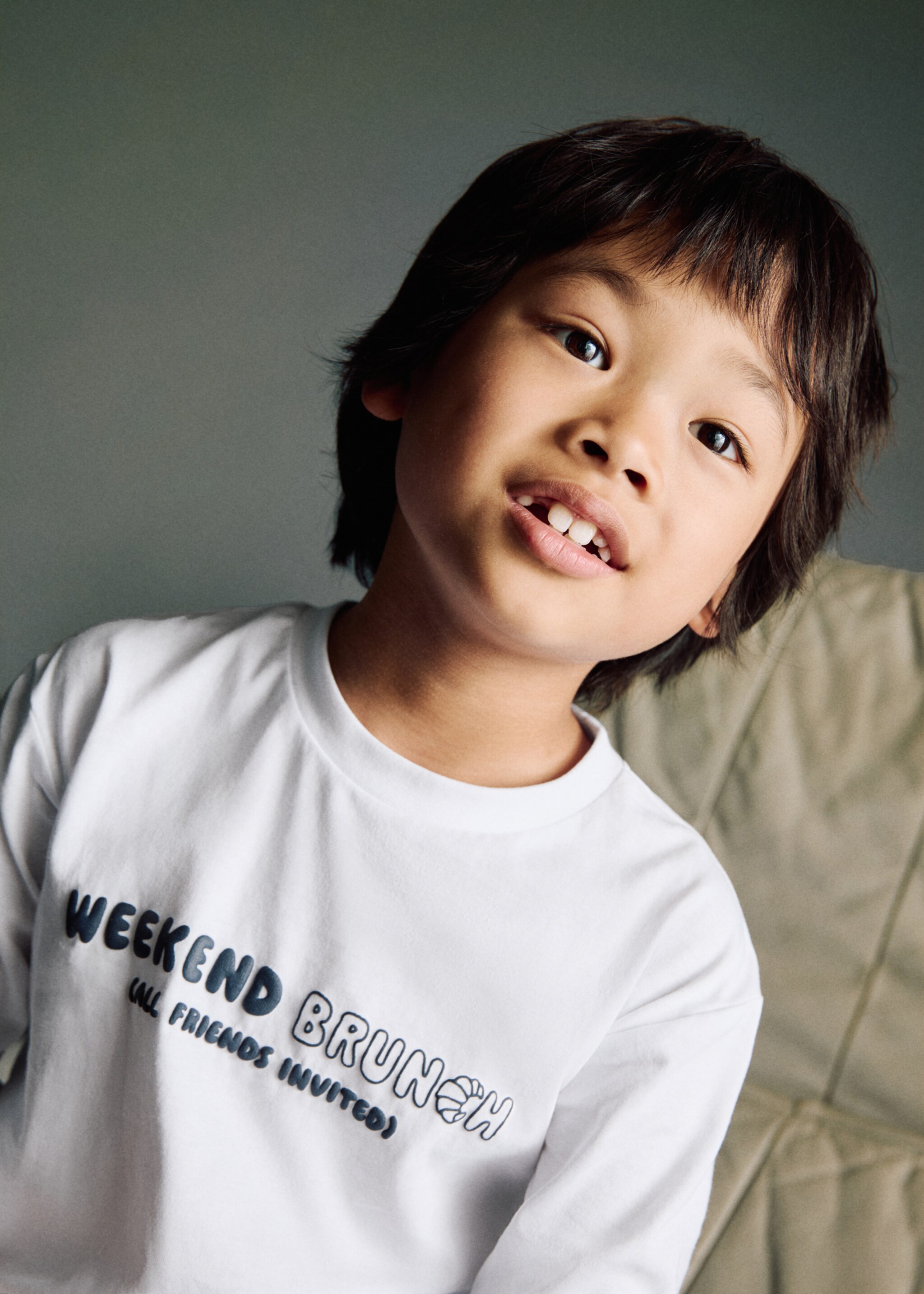 Camiseta weekend - Plano medio, Blanco. Ref: 17014432-00.