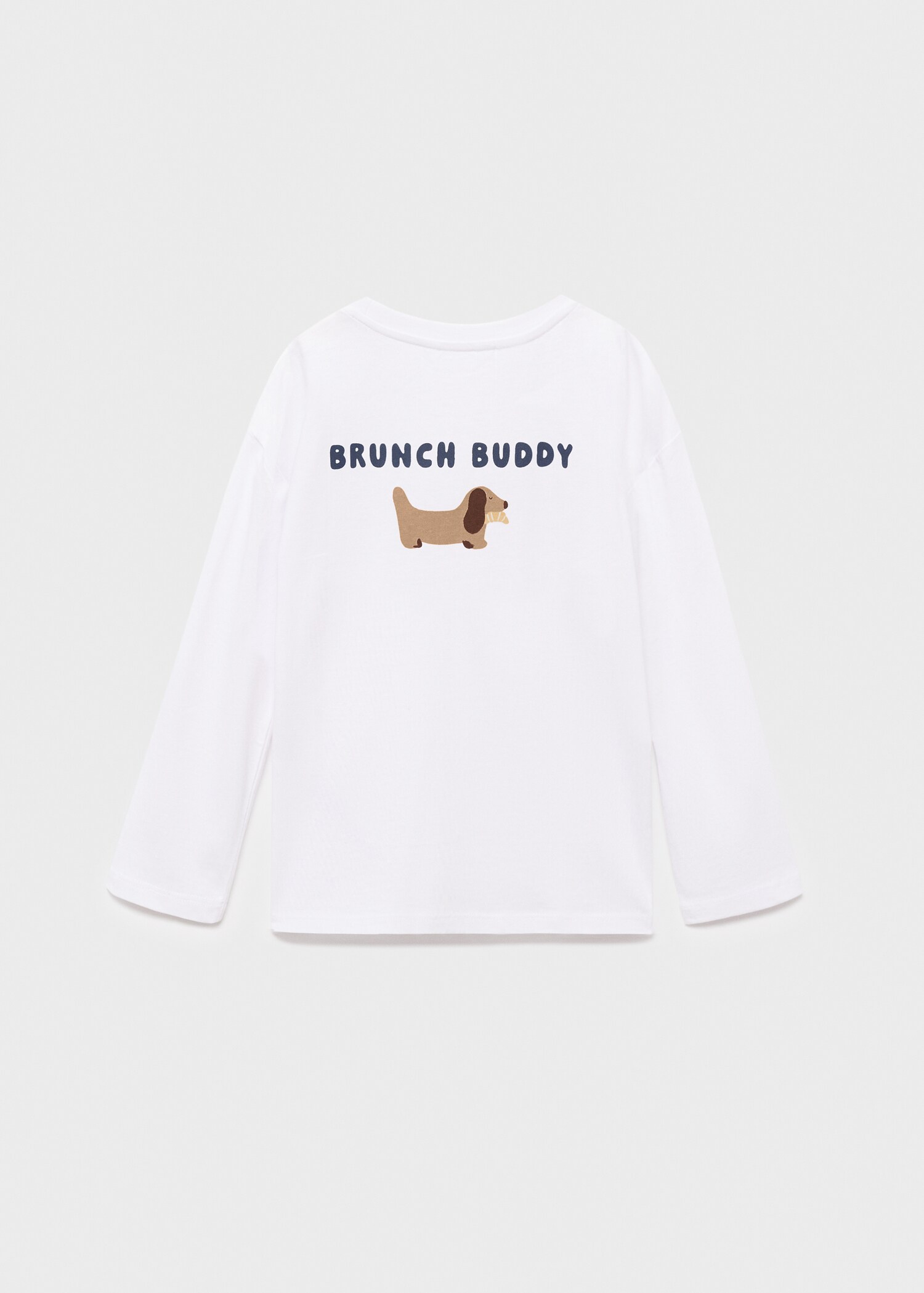 Camiseta estampado relieve - Reverso del artículo