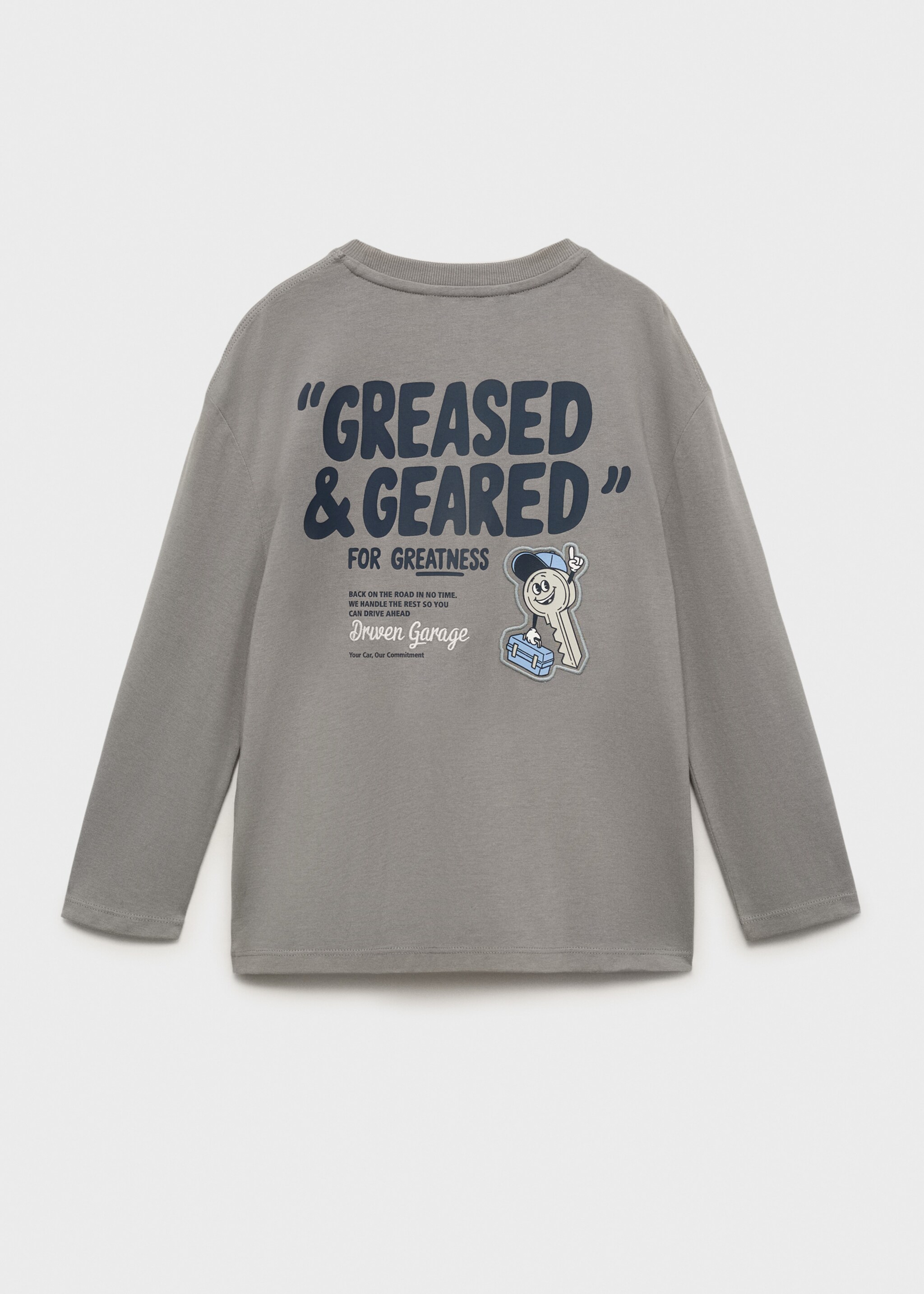 T-shirt greased - Verso de l’article
