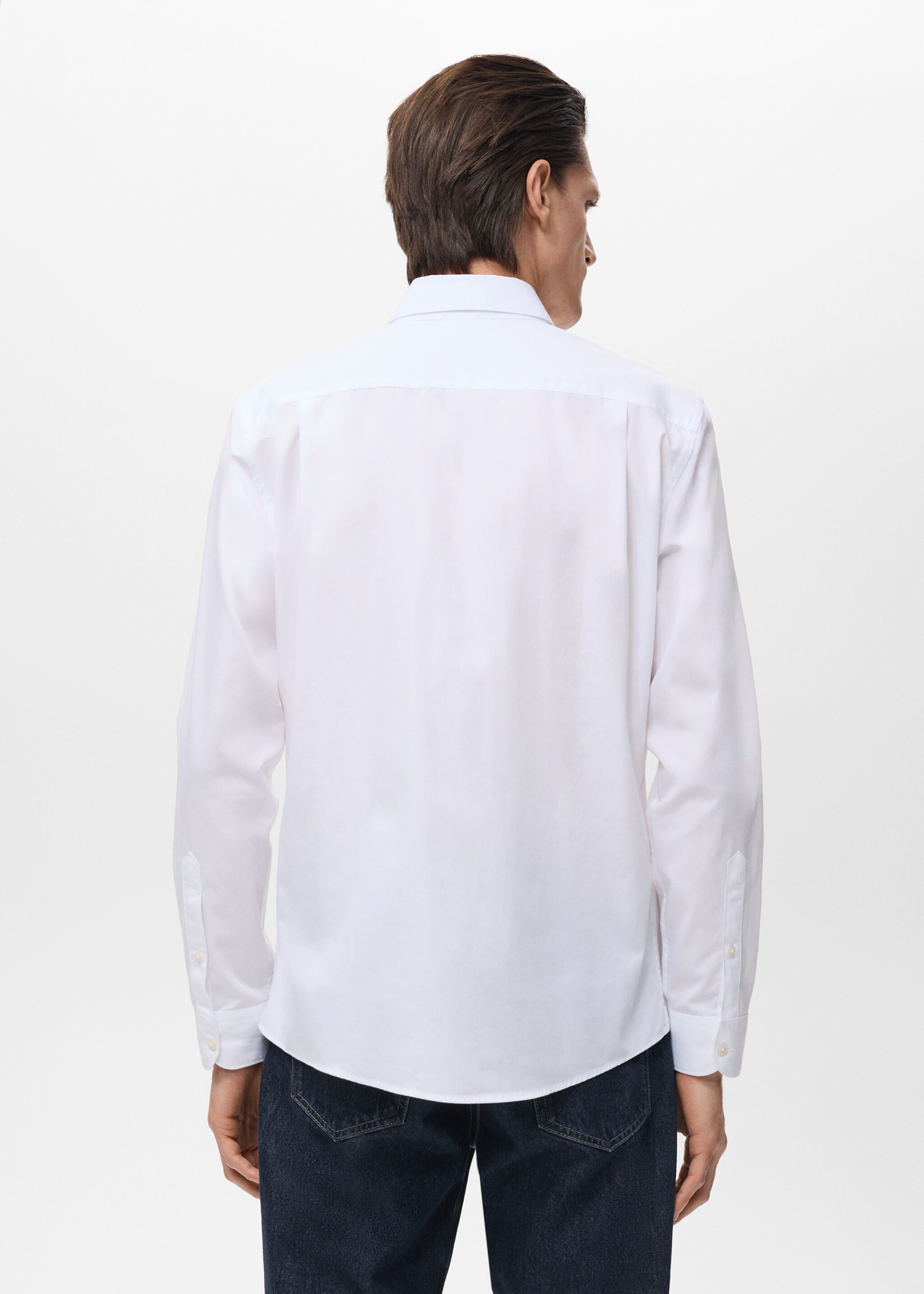 Camisa play - Reverso del artículo, Blanco. Ref: 17014435-00.