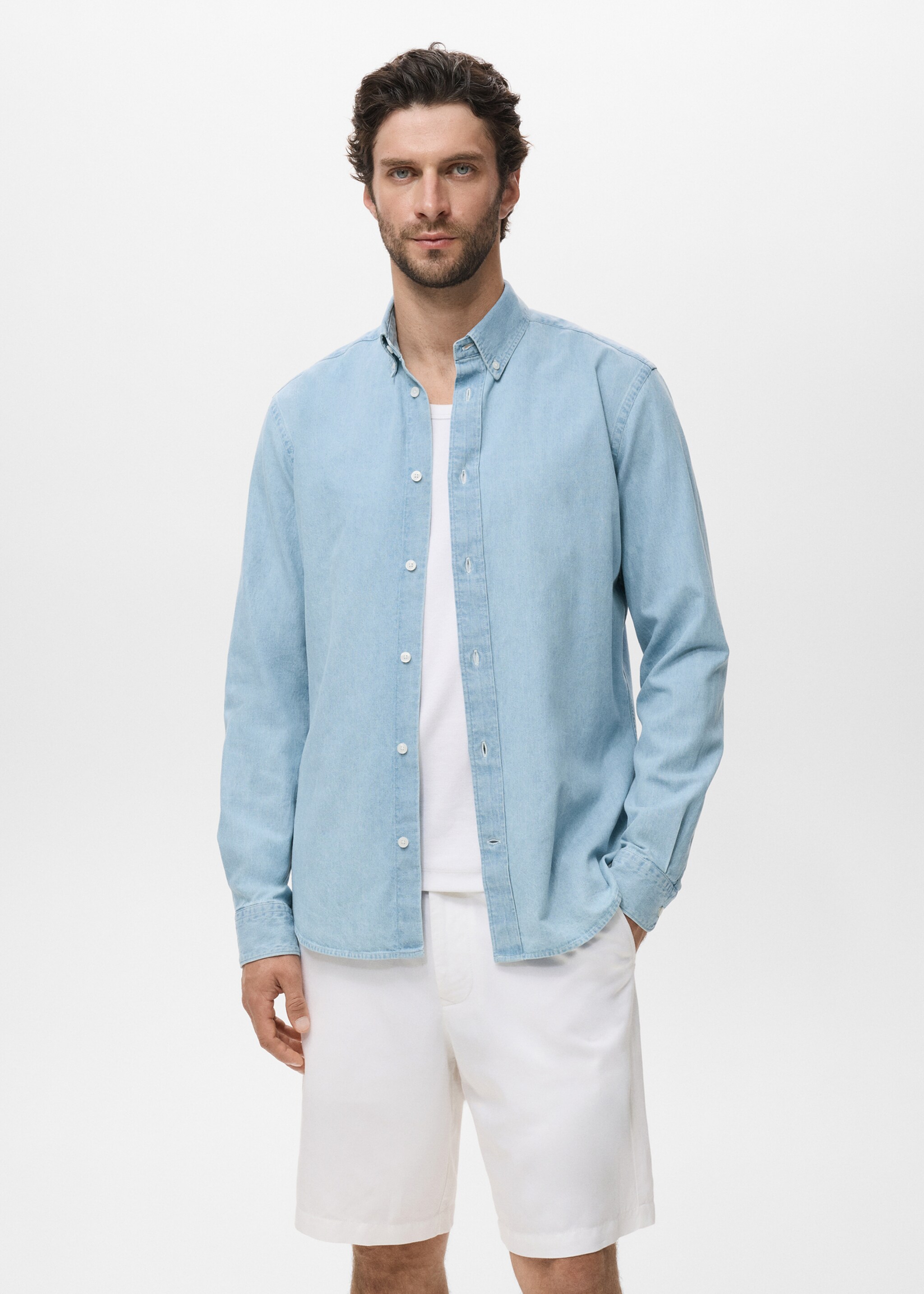 Camisa texana regular fit - Pla mig