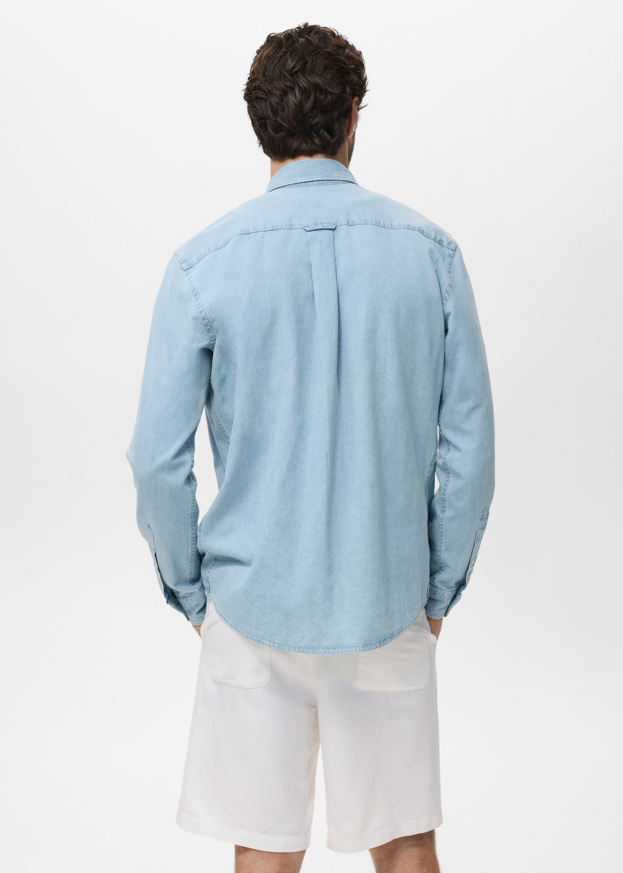Camisa texana regular fit - Revers de l'article
