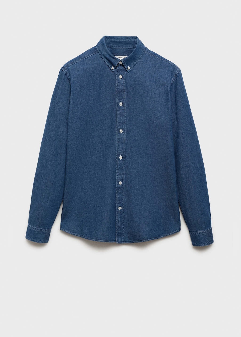 Regular fit denim shirt - Men | MANGO Canada