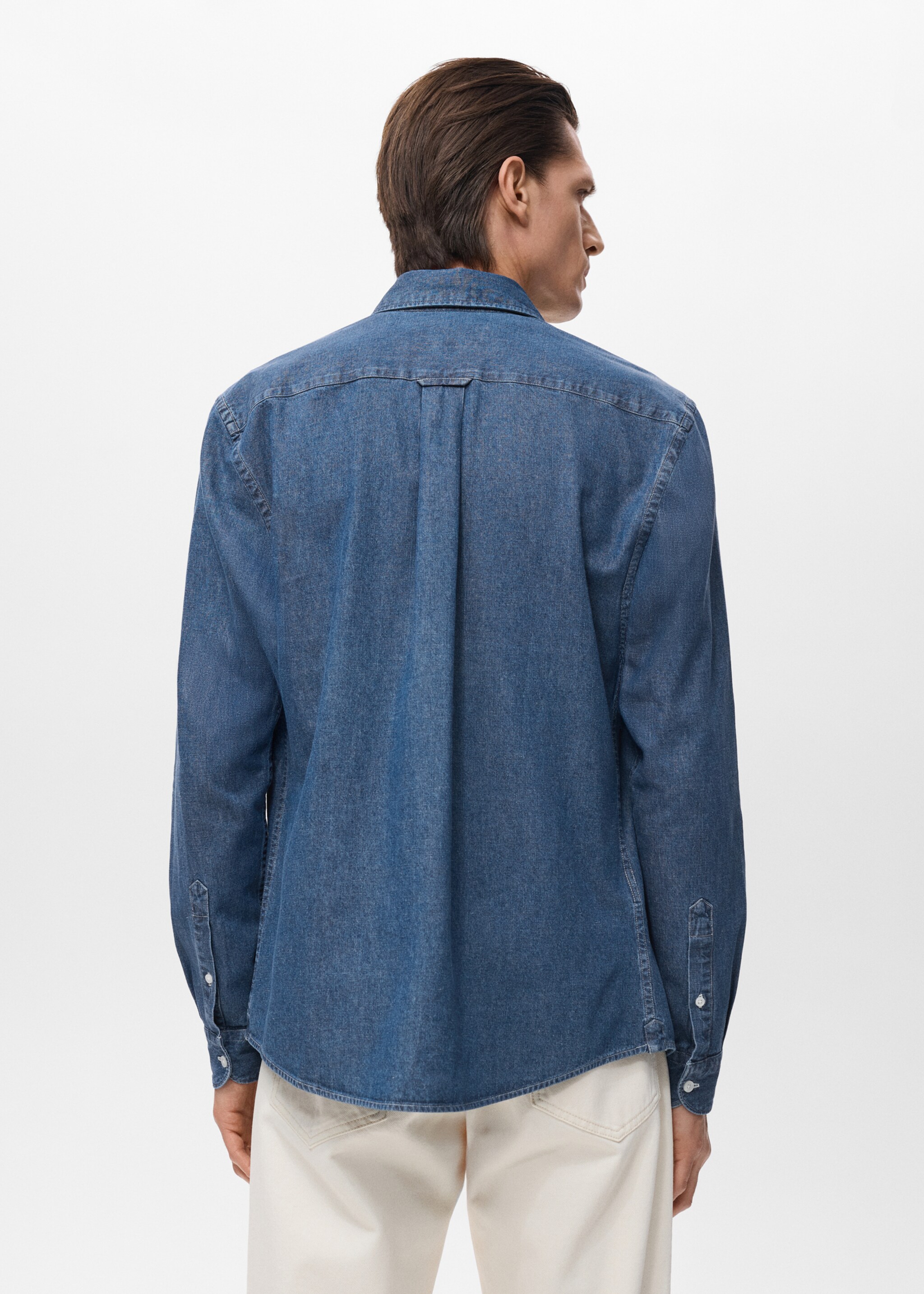 Camisa texana regular fit - Revers de l'article