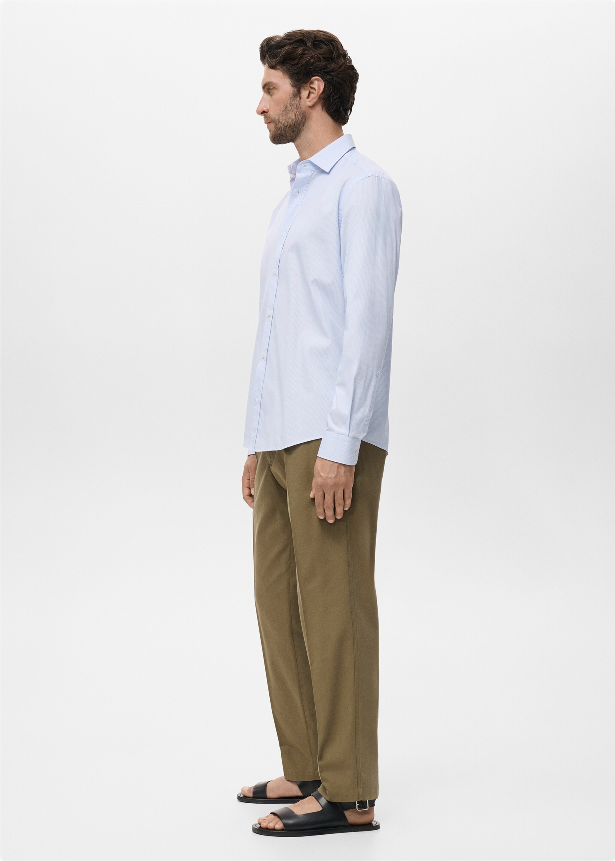 Chemise coton rayures regular-fit - Détail de l'article 2