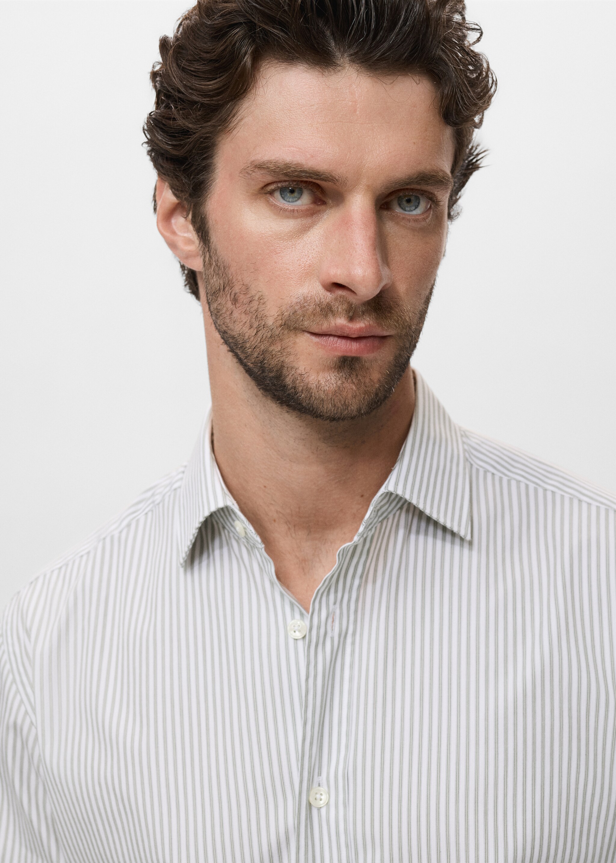 Chemise coton rayures regular-fit - Détail de l'article 1