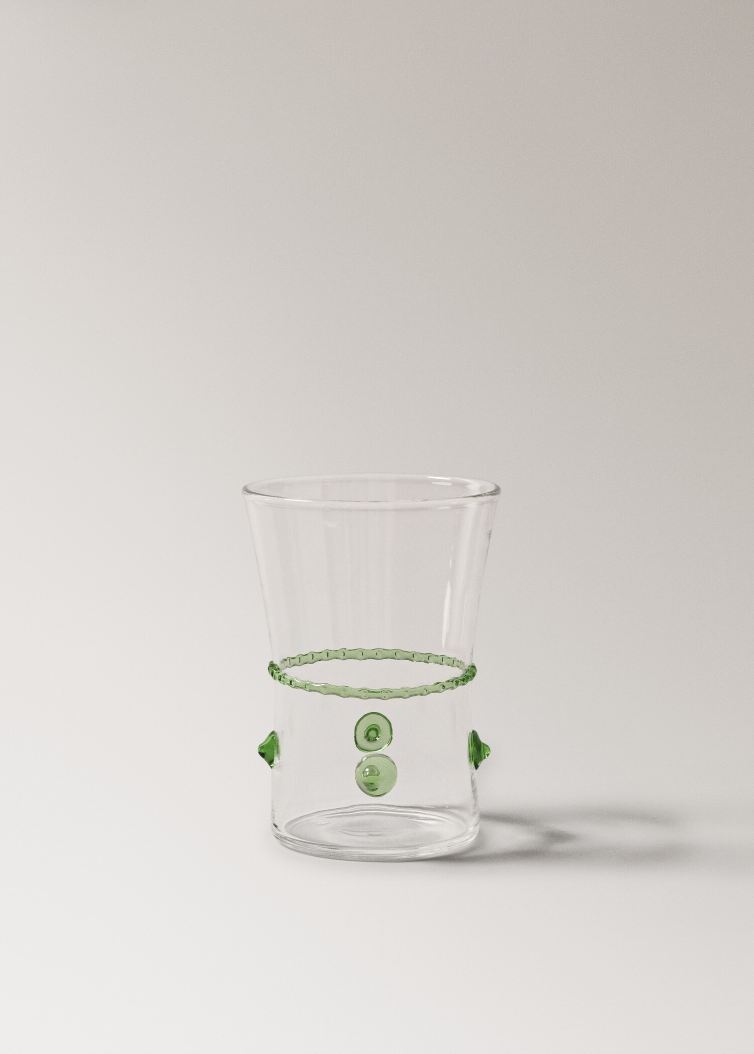Spiral relief borosilicate glass - Article without model