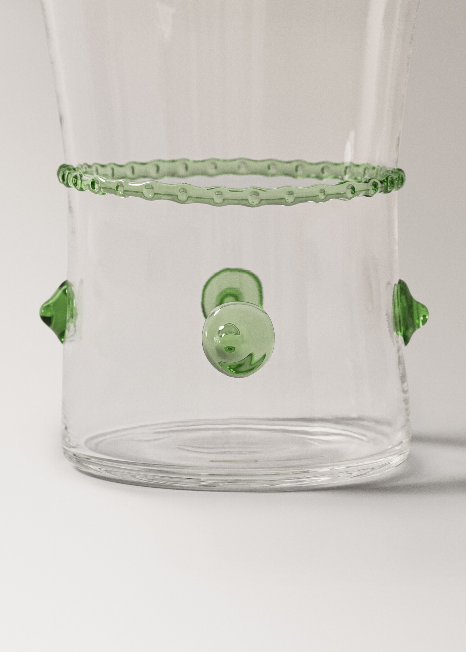 Spiral relief borosilicate glass - Details of the article 2