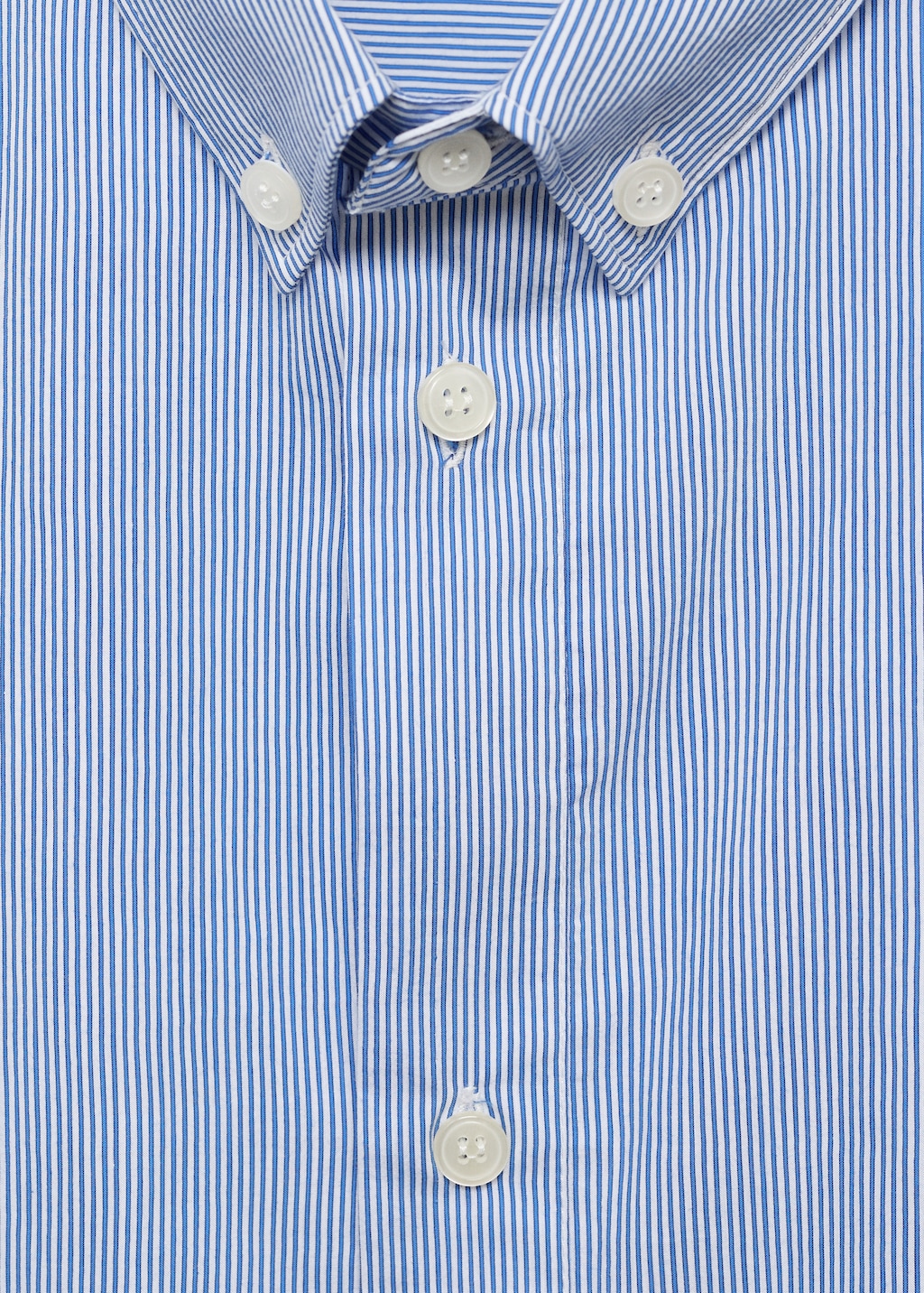 Regular fit striped cotton shirt