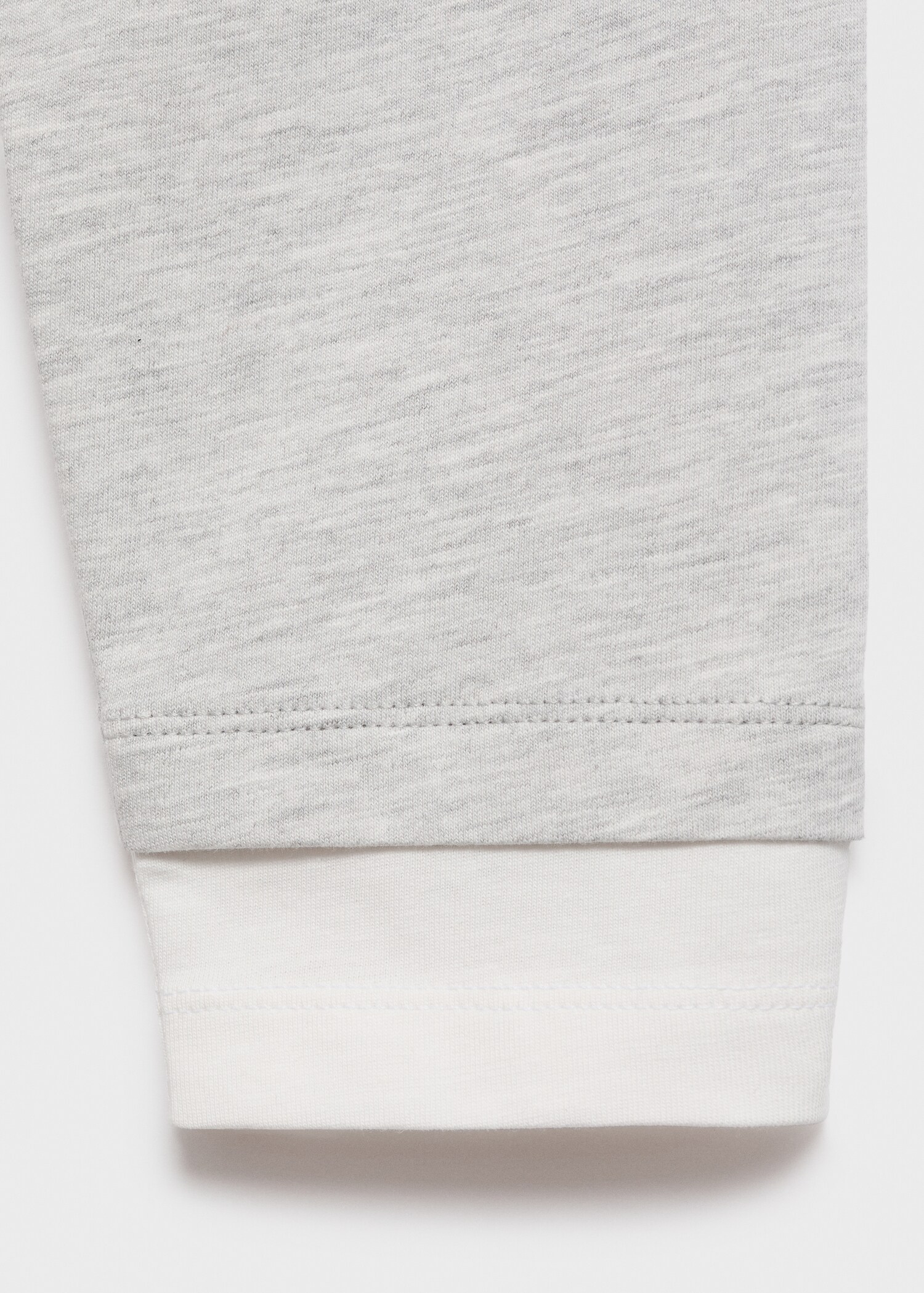 Cotton t-shirt with cut-out - Details of the article 0