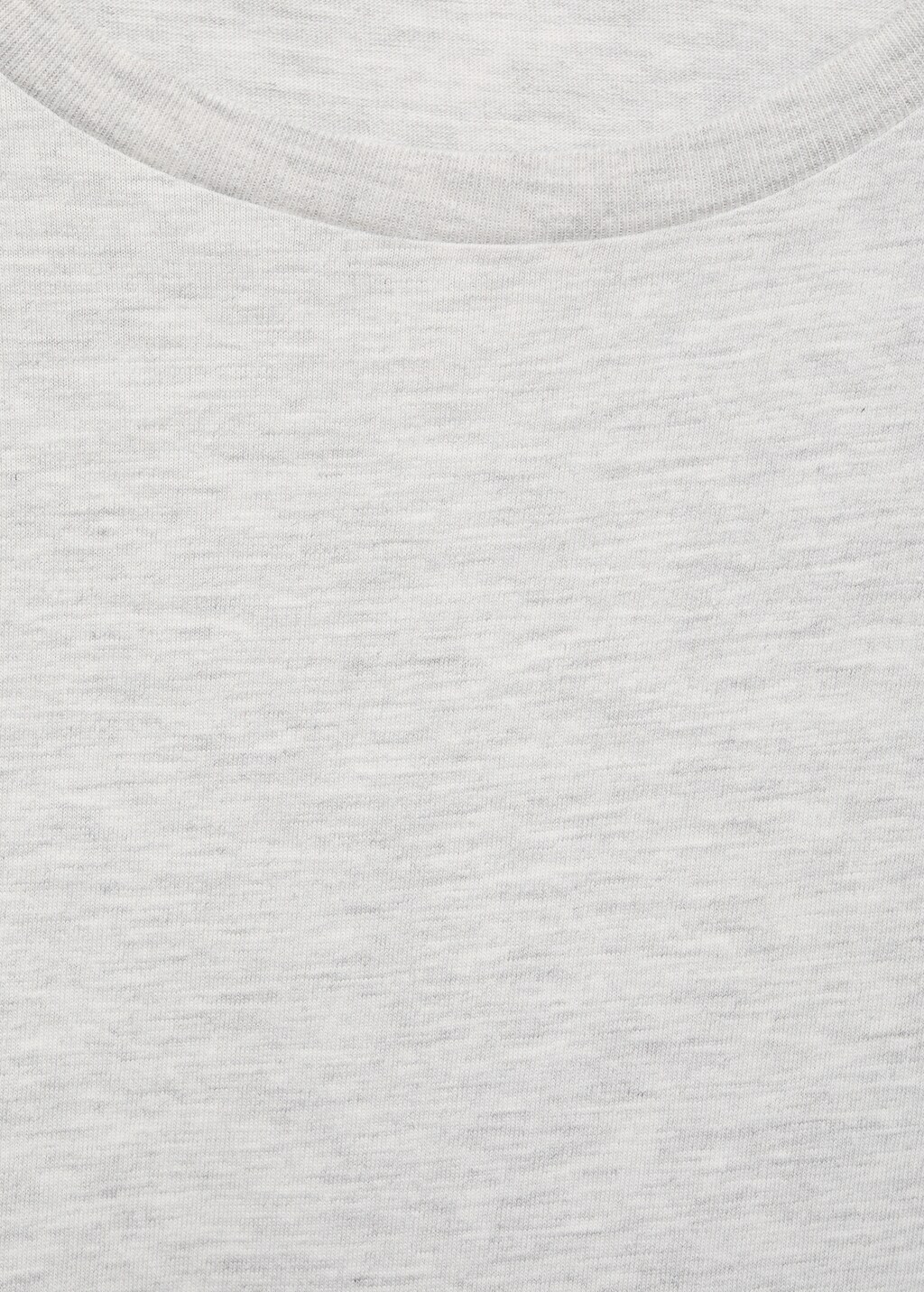 Cotton t-shirt with cut-out