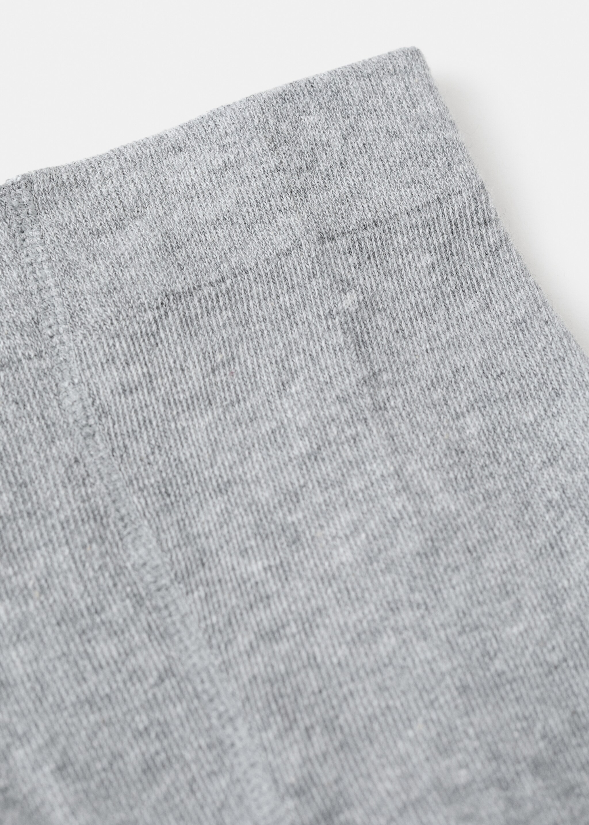 Knitted tights - Details of the article 8, Medium Heather Grey. Ref: 17014782-00.