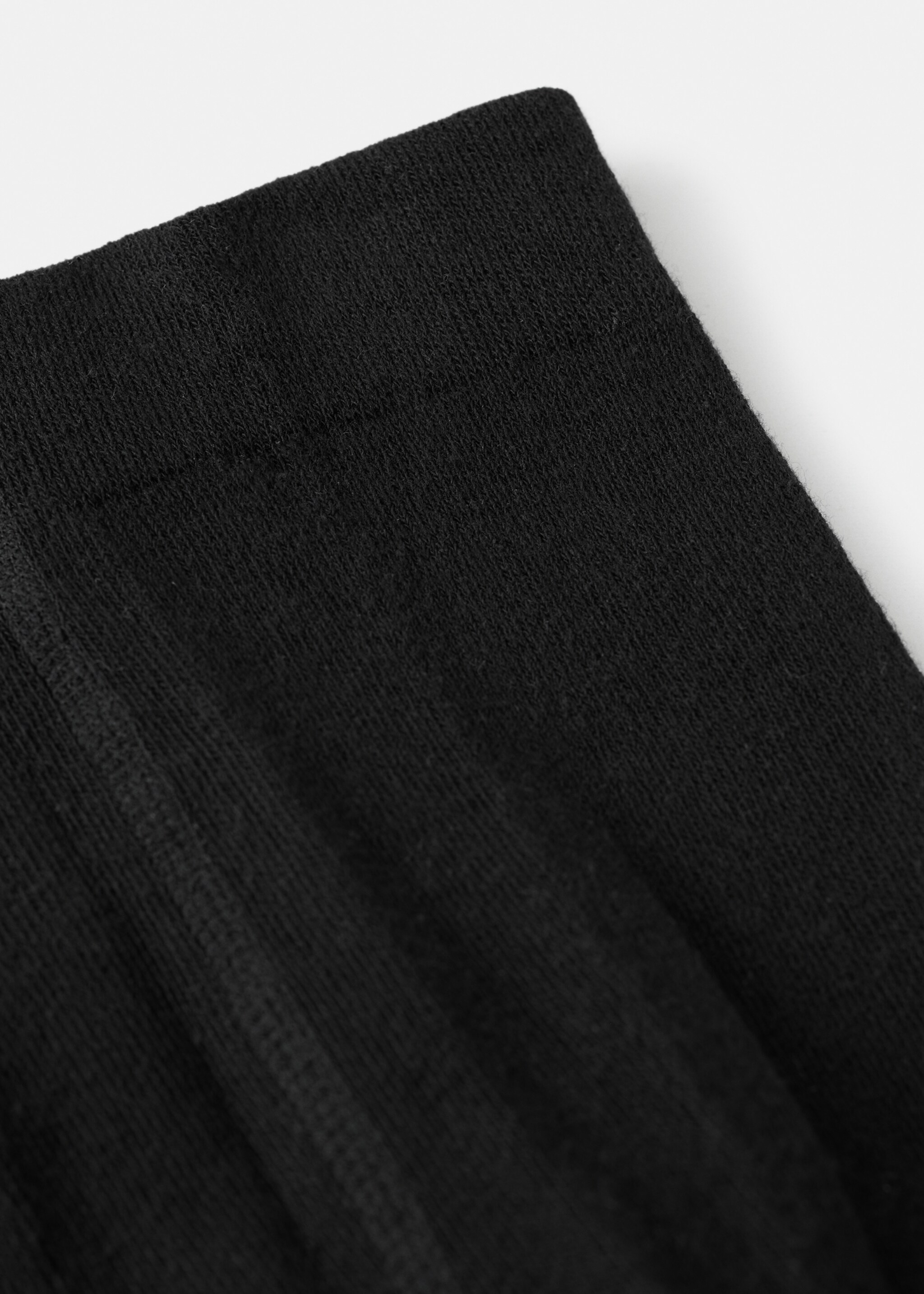 Knitted tights - Details of the article 8, Black. Ref: 17014782-00.